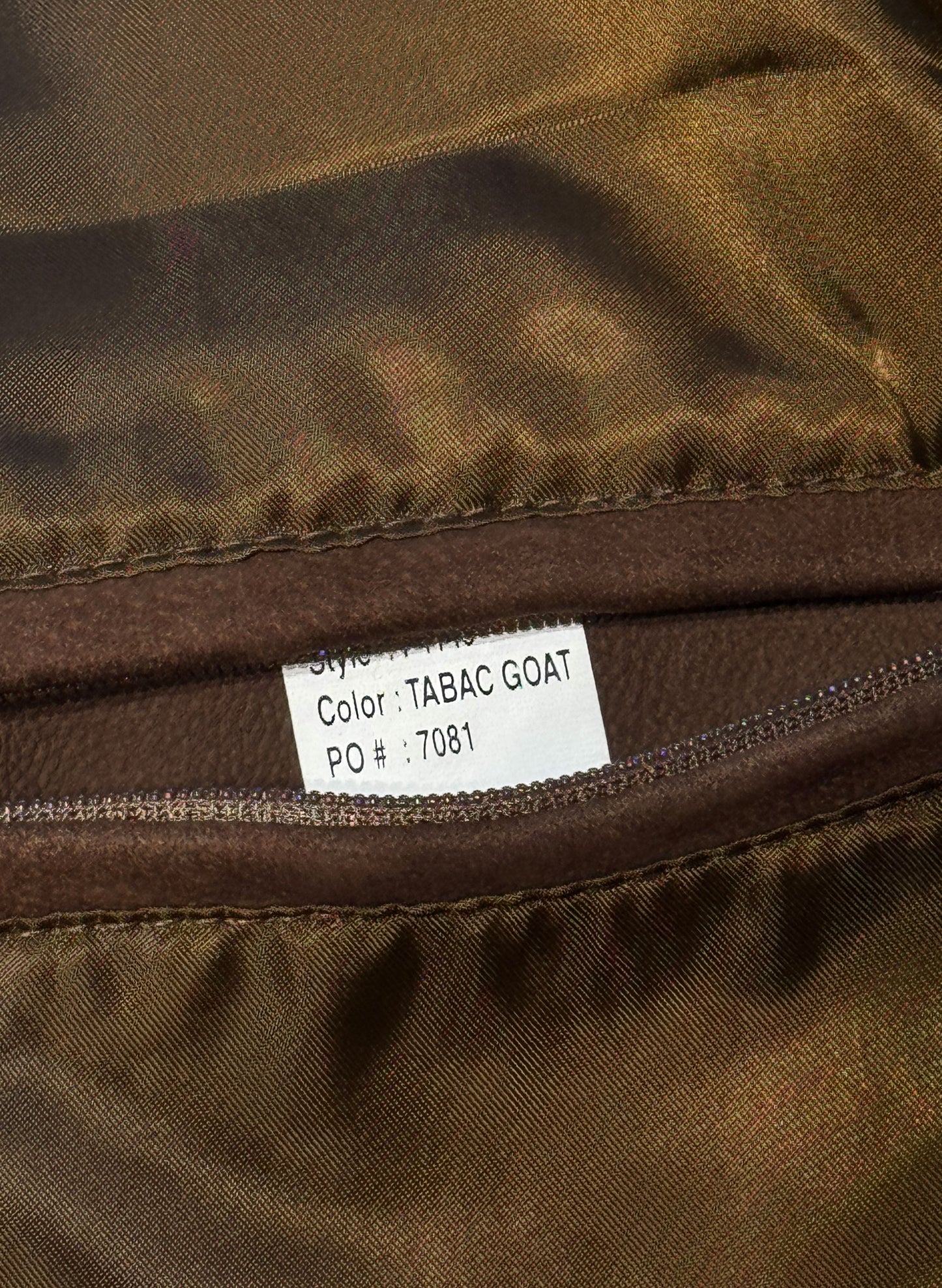 (SUP-523) GOLDEN BEAR Sportswear GOAT LEATHER TAILORED JACKET