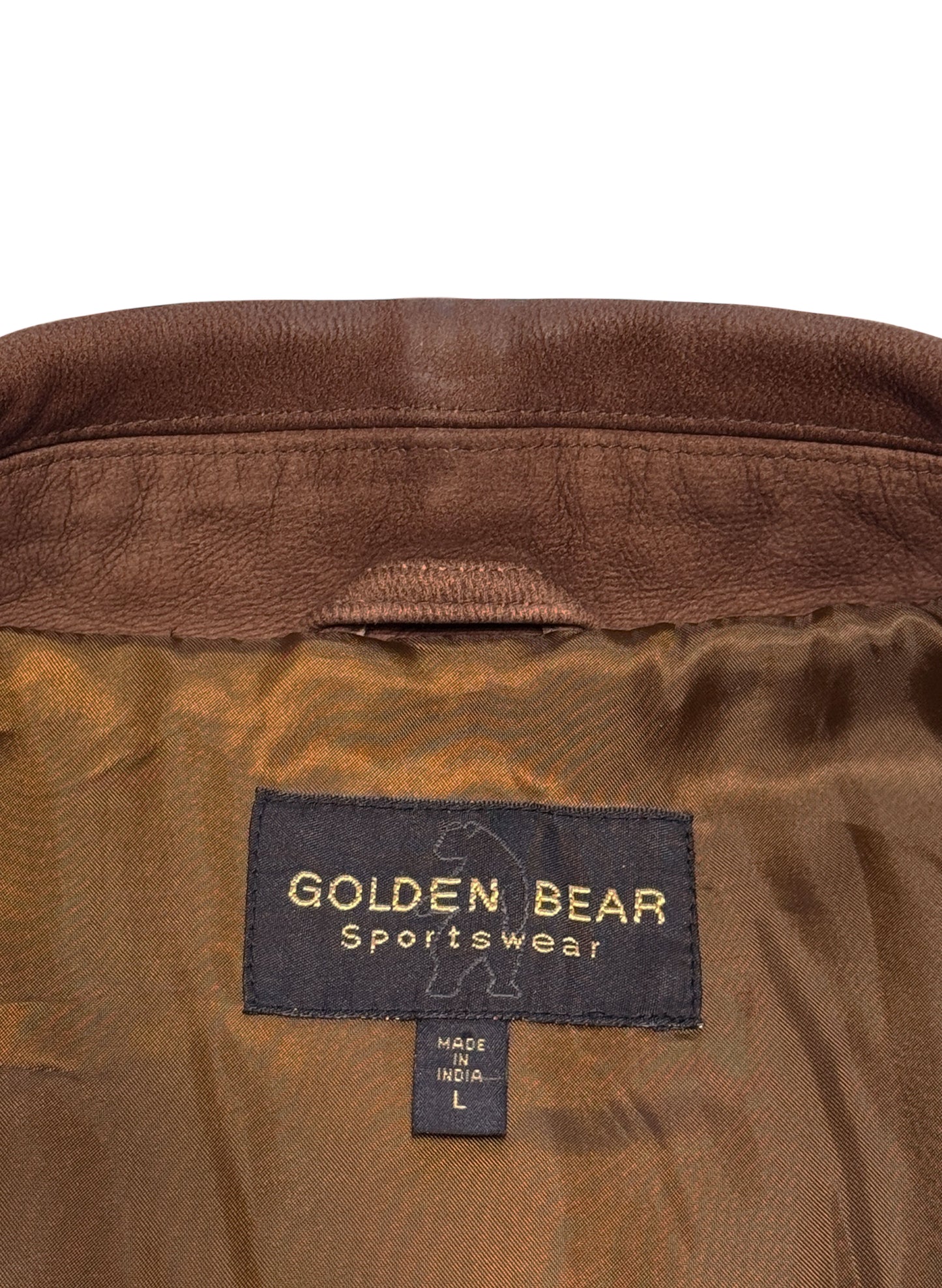 (SUP-523) GOLDEN BEAR Sportswear GOAT LEATHER TAILORED JACKET
