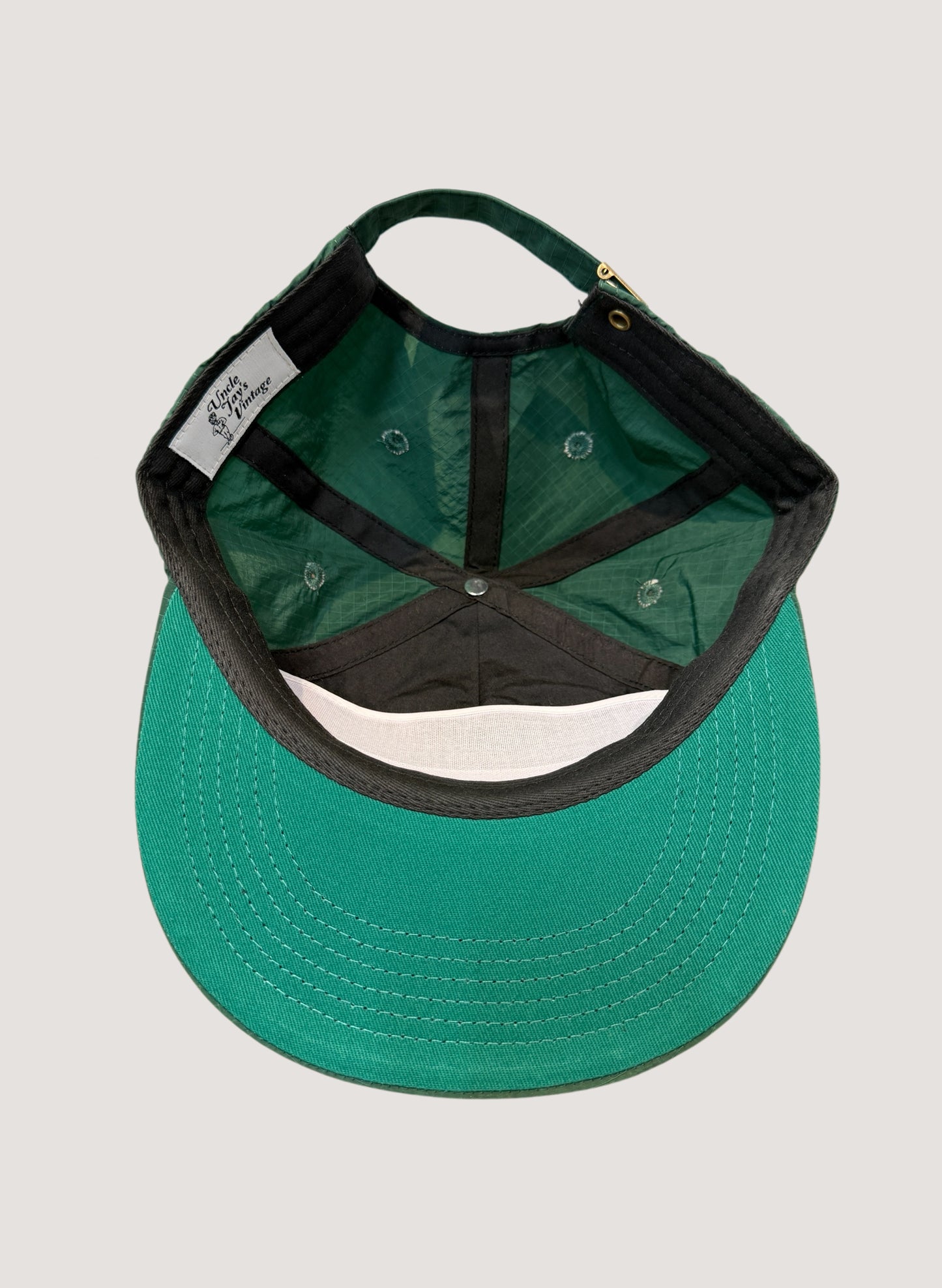 Uncle Jay's Vintage NY Mets Ripstop Nylon Cap GREEN (UNCLE-013)
