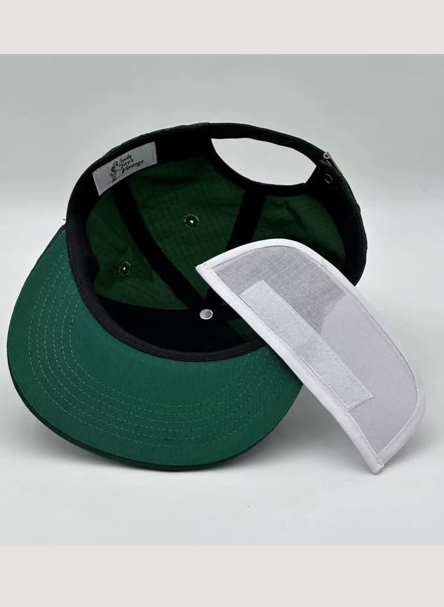 Uncle Jay's Vintage NY Mets Ripstop Nylon Cap GREEN (UNCLE-013)