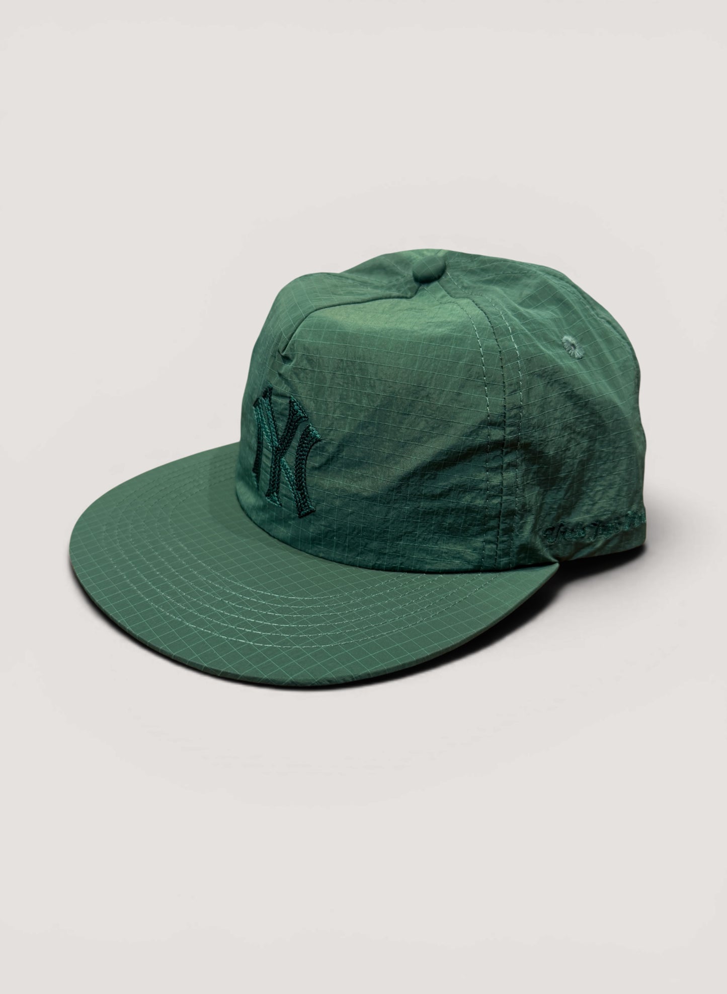Uncle Jay's Vintage NY Yankees Ripstop Nylon Cap GREEN (UNCLE-012)