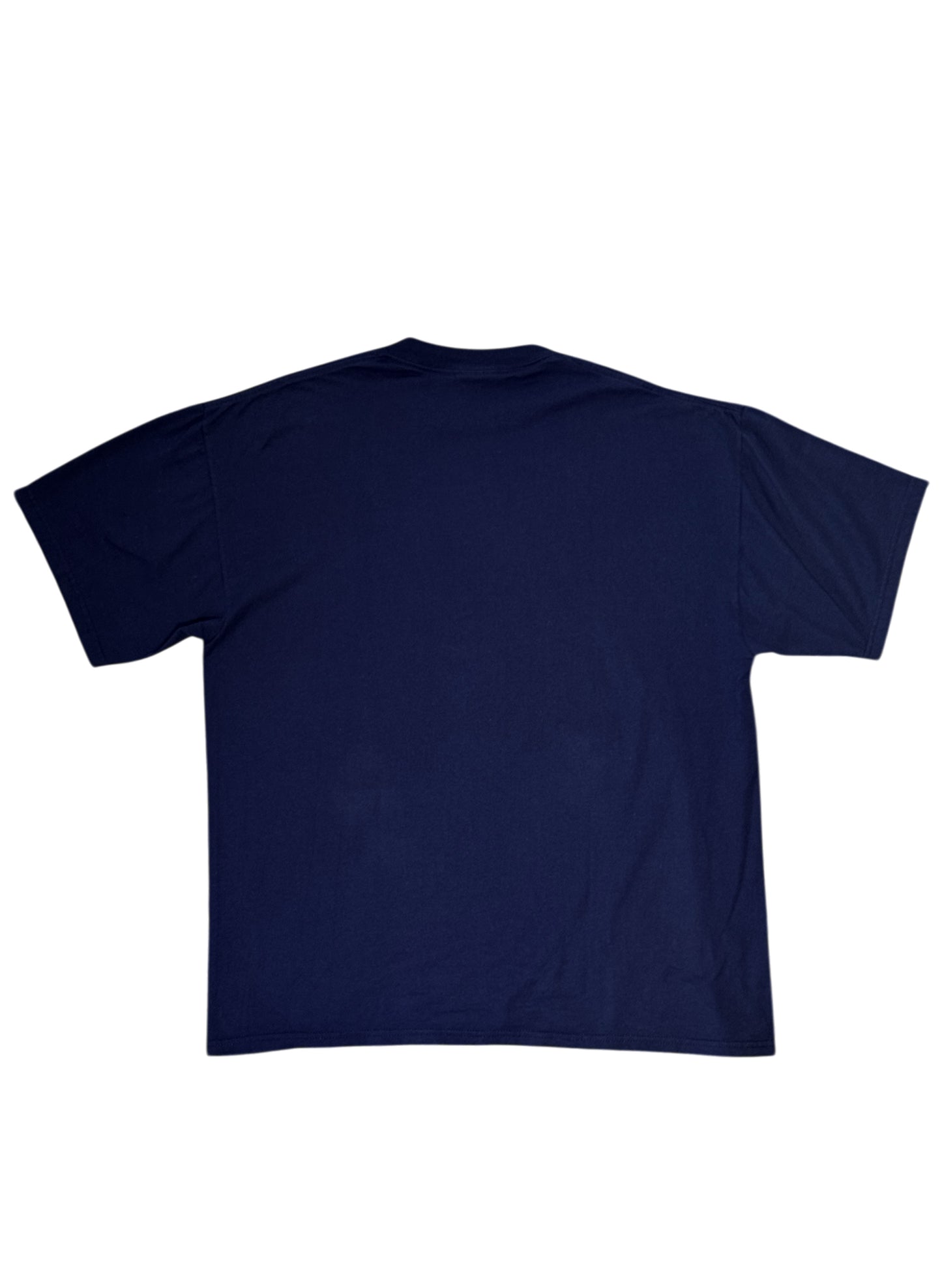 (SUP-615) GOLF SWING S/S TEE - NAVY - XL