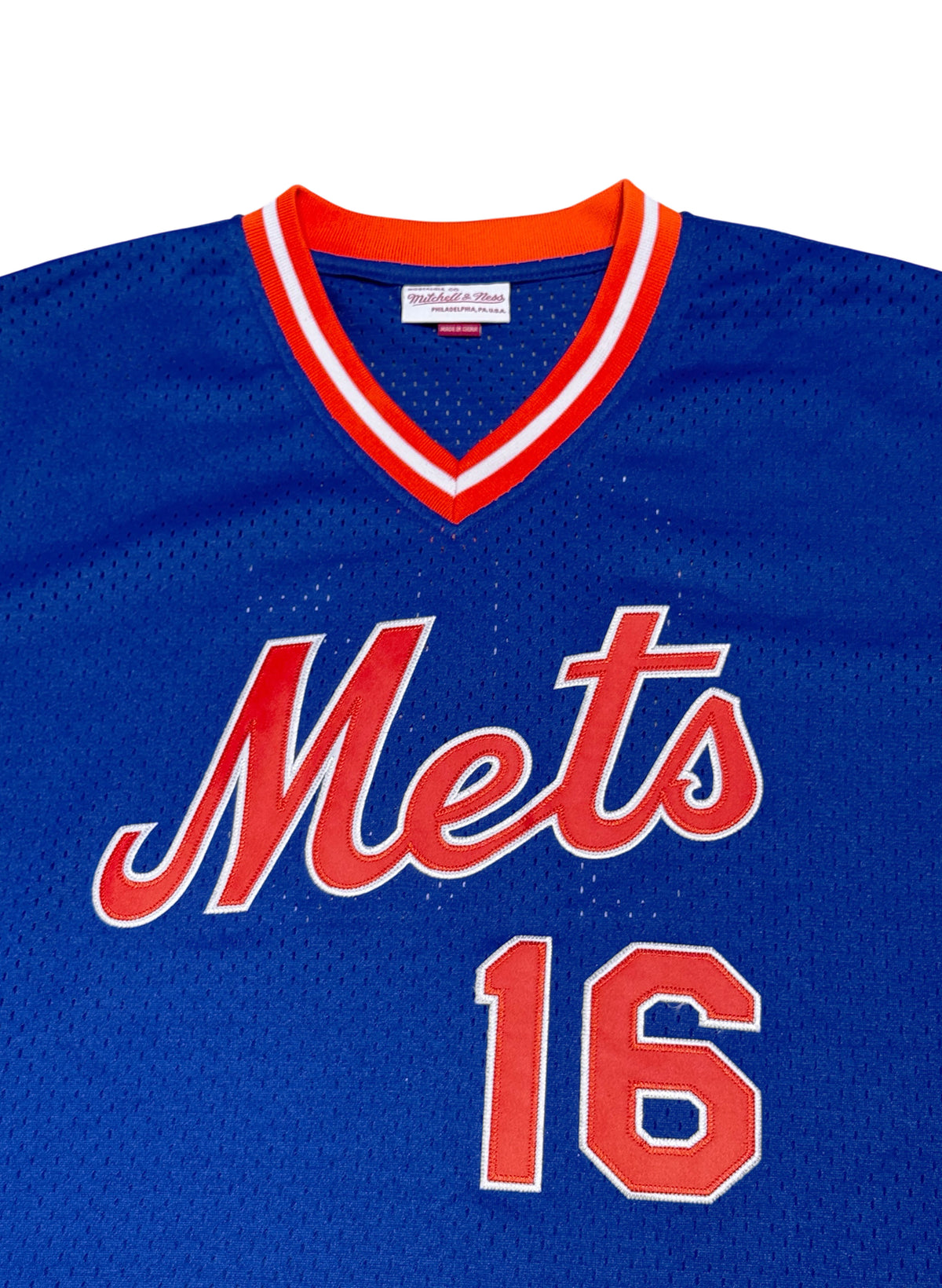 (SUP-875) Mitchell&Ness NEW YORK METS "16" Dwight Gooden - 44・L