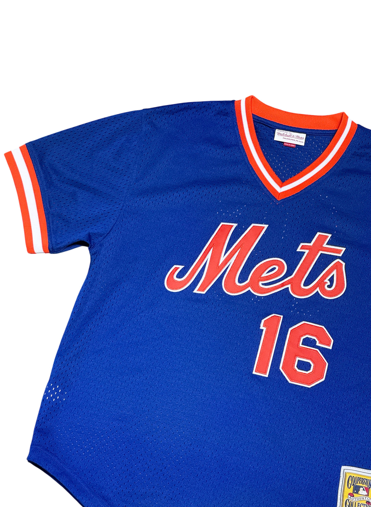 (SUP-875) Mitchell&Ness NEW YORK METS "16" Dwight Gooden - 44・L