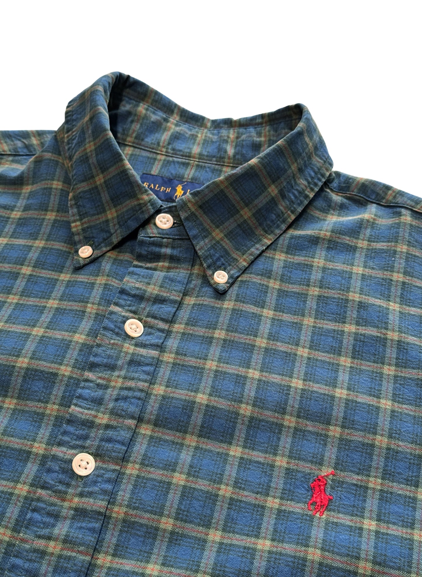 (SUP-443) Polo Ralph Lauren COTTON CHECK SHIRT