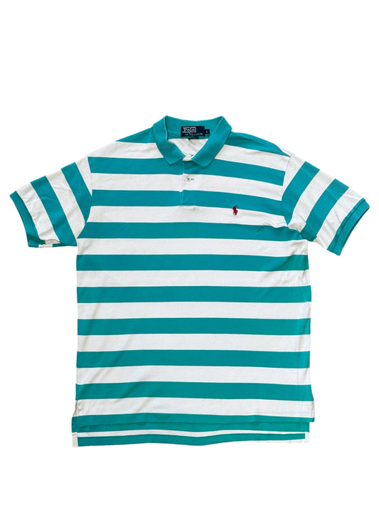 (SUP-672) 90s Polo Ralph Lauren POLO SHIRT - MADE IN U.S.A.