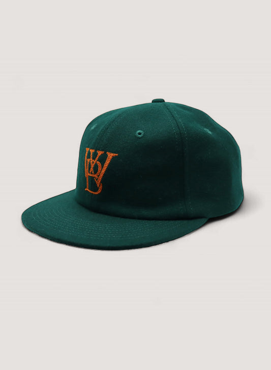 WOODBLOCK CLASSIC WB LOGO WOOL CAP GREEN (WB-CL-002)