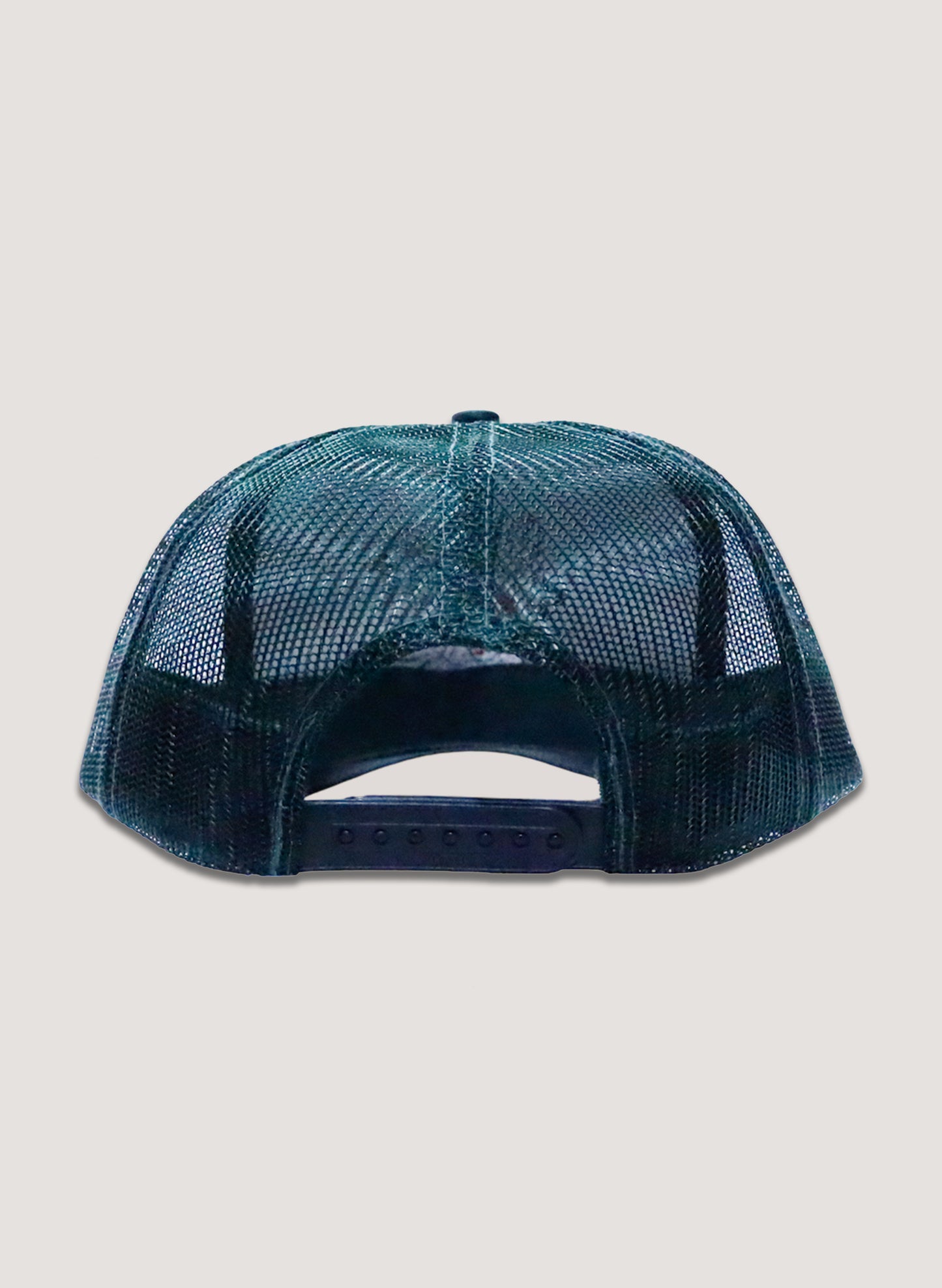 WOODBLOCK CHIEF HEAD MESH CAP GREEN (23SS-023)