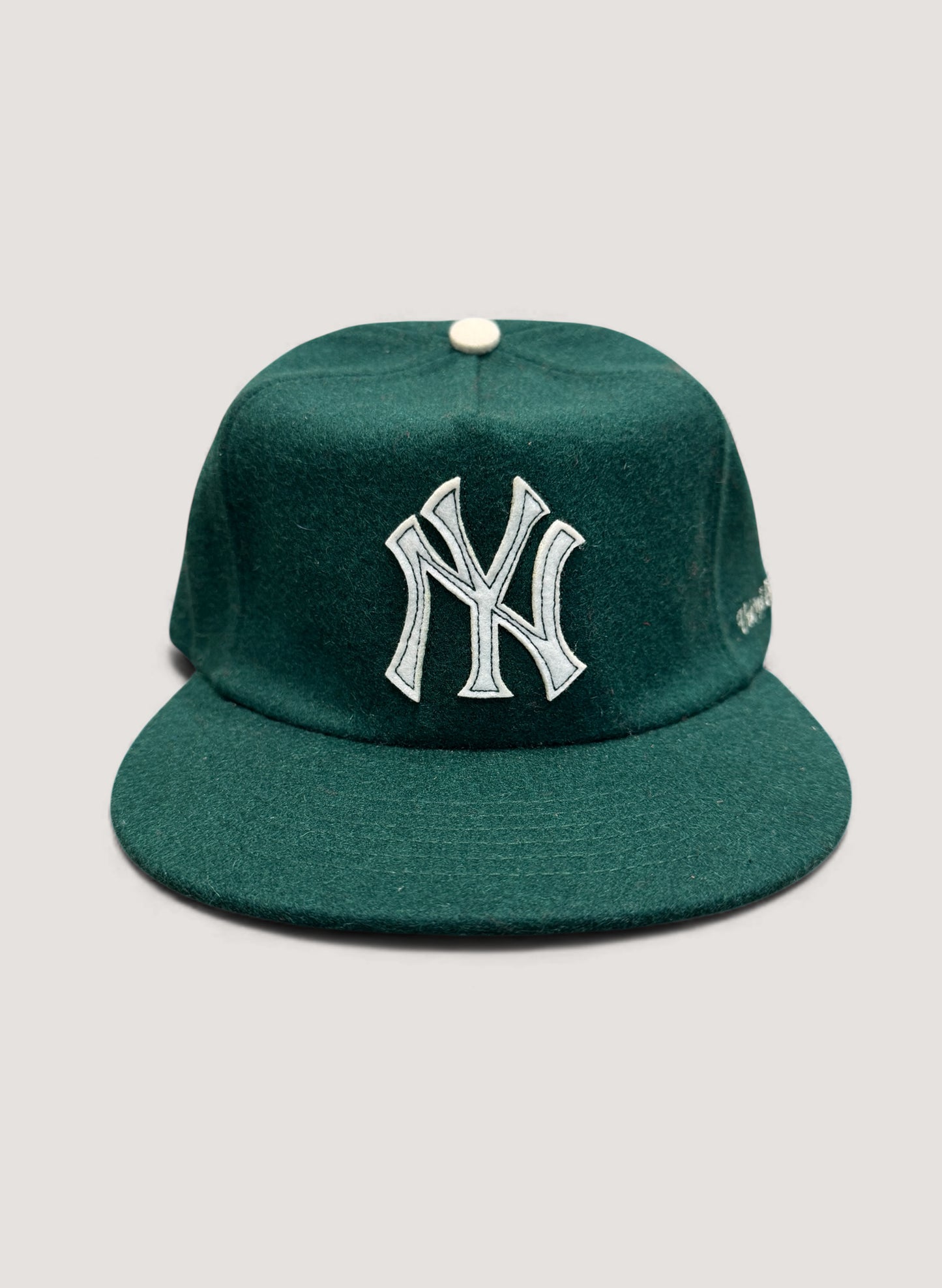 Uncle Jay's Vintage YANKEES FELT PATCH Cap GREEN (UNCLE-003)