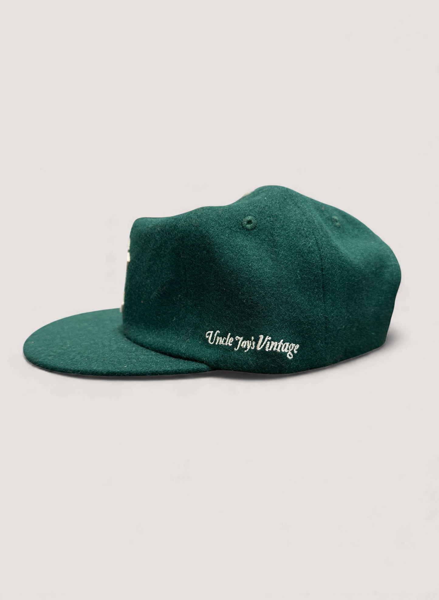 Uncle Jay's Vintage YANKEES FELT PATCH Cap GREEN (UNCLE-003)