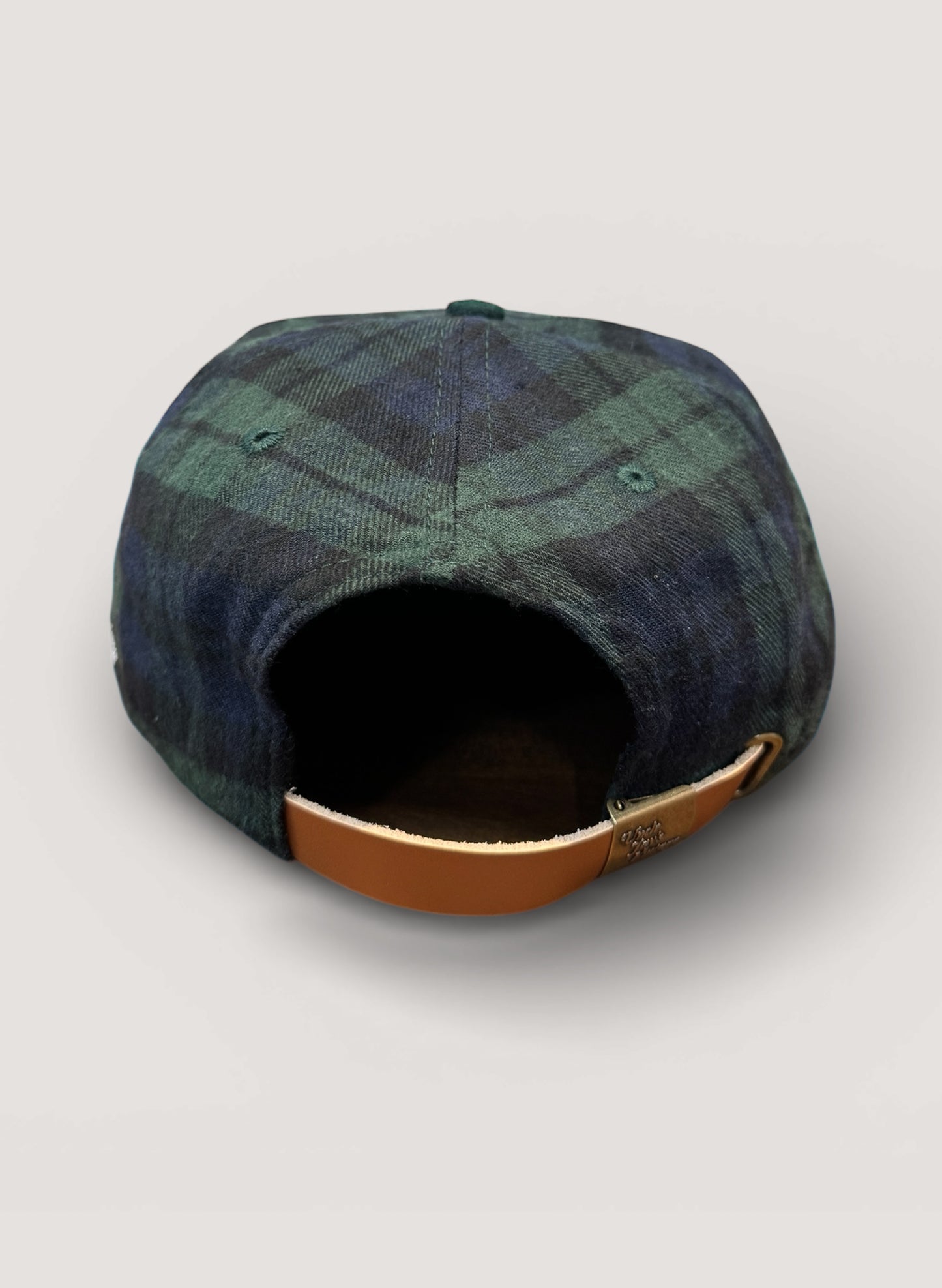 Uncle Jay's Vintage NY METS FLANNEL BLACK WATCH CAP GREEN/CHECK (UNCLE-006)