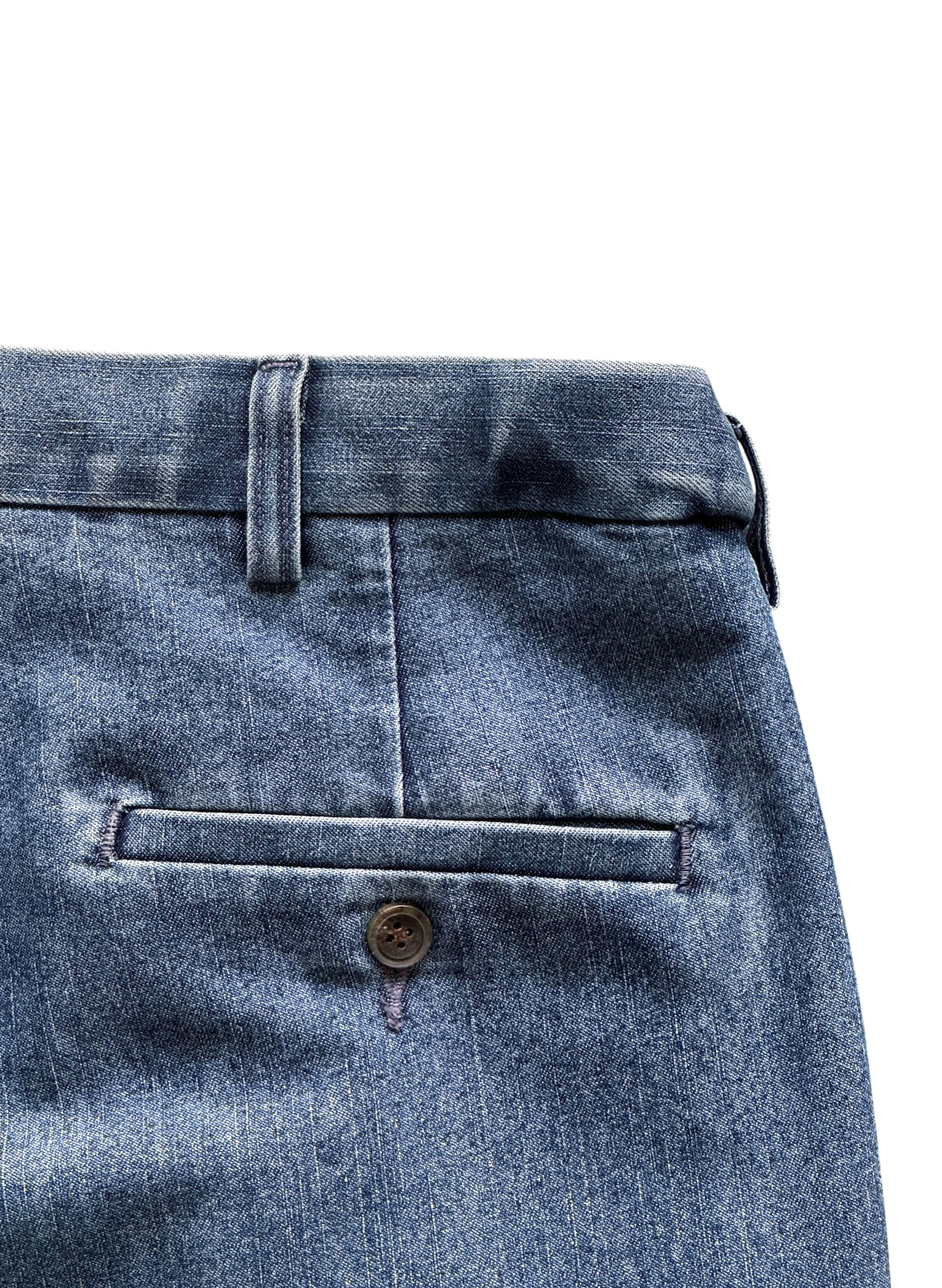 (SUP-564) HAGGAR 2TUCK STRETCH DENIM SLACKS - W36 x L29