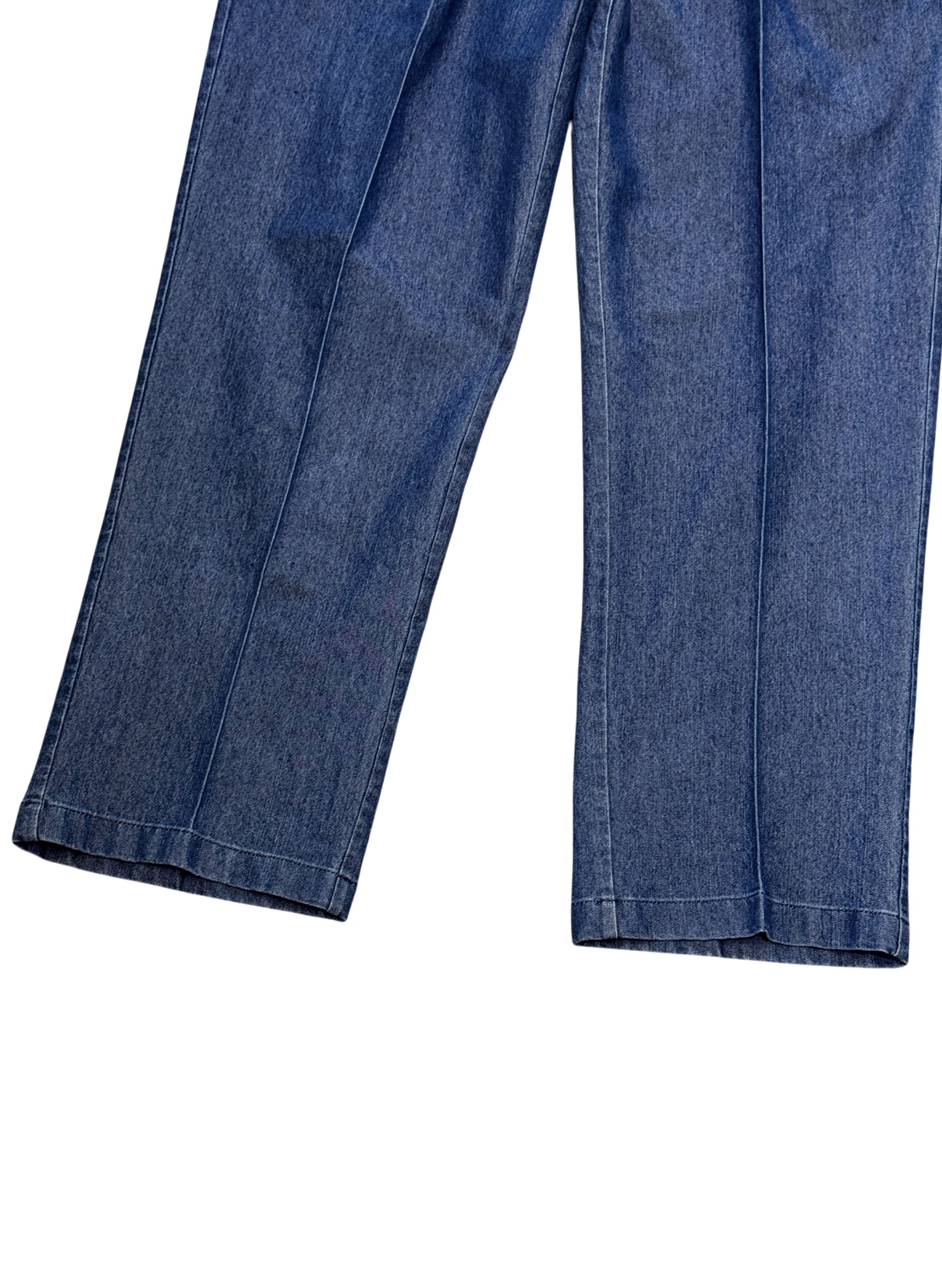(SUP-756) HAGGAR 2TUCK DENIM TROUSERS - W36 x L30