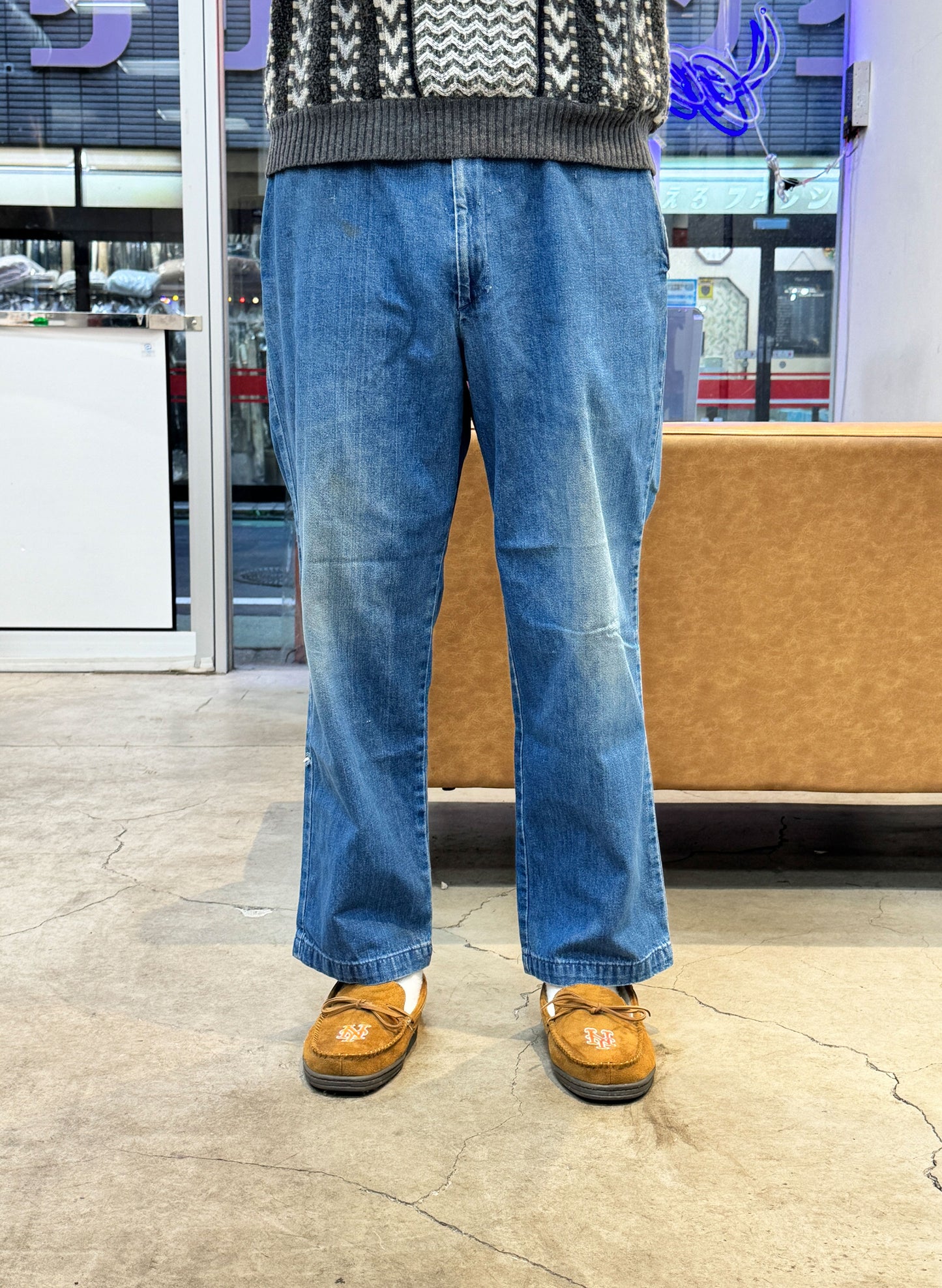 (SUP-485) Haggar DENIM SLACKS "BORO"