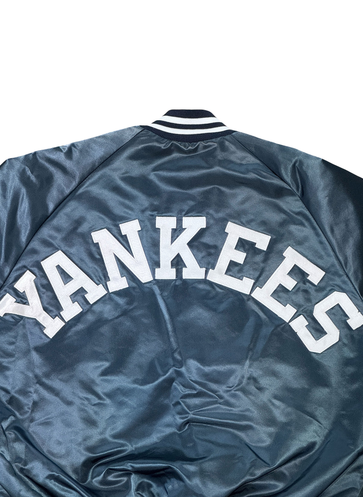 (SUP-864) Chalk Line MLB NEW YORK YANKEES NYLON QUILTING STADIUM JACKET - MADE IN U.S.A.