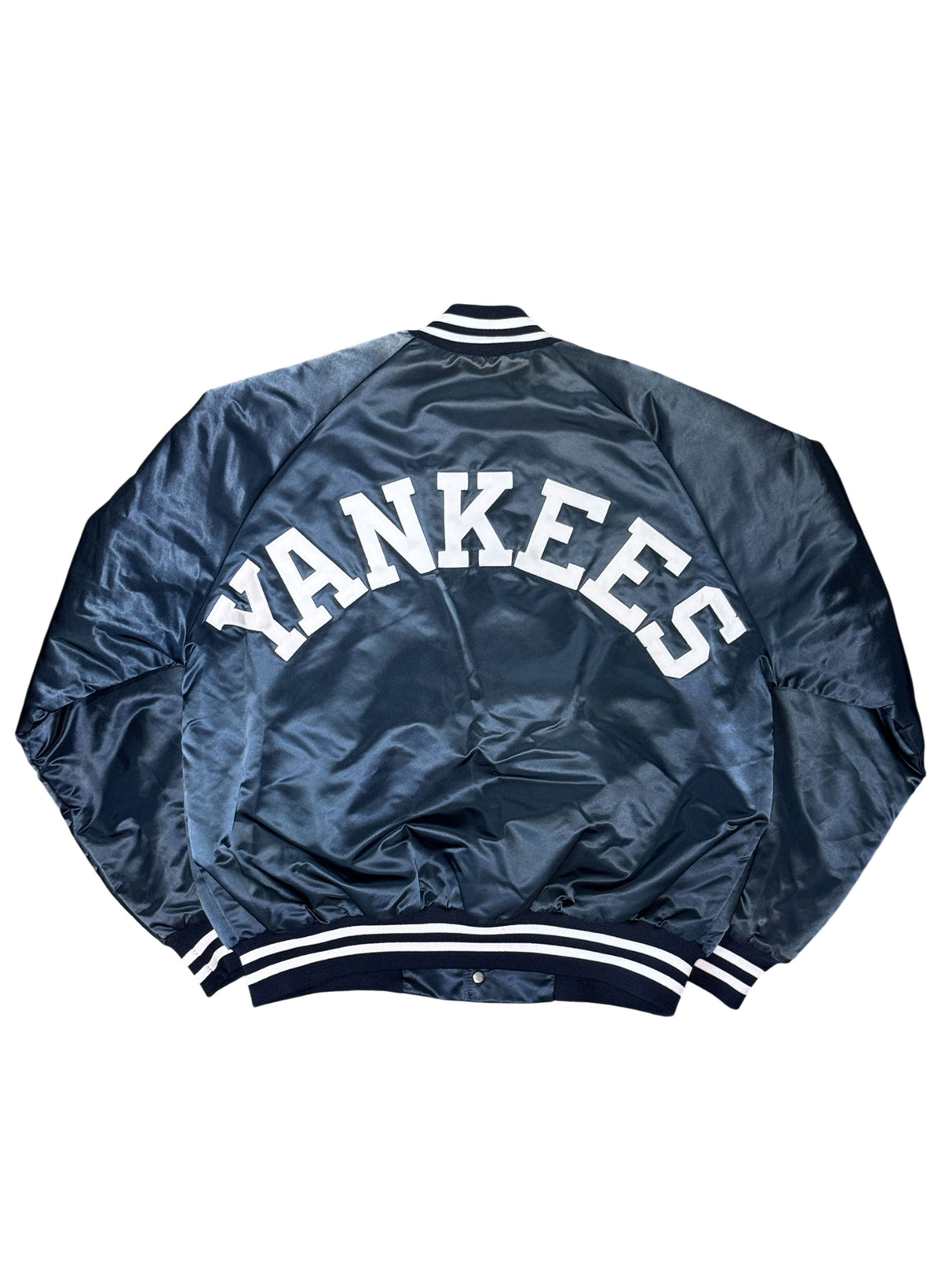 (SUP-864) Chalk Line MLB NEW YORK YANKEES NYLON QUILTING STADIUM JACKET - MADE IN U.S.A.
