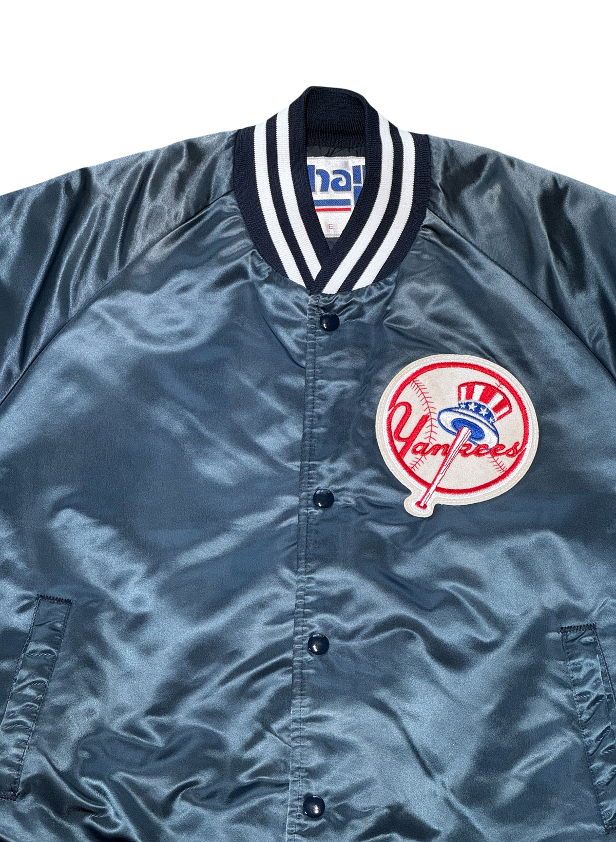 (SUP-864) Chalk Line MLB NEW YORK YANKEES NYLON QUILTING STADIUM JACKET - MADE IN U.S.A.