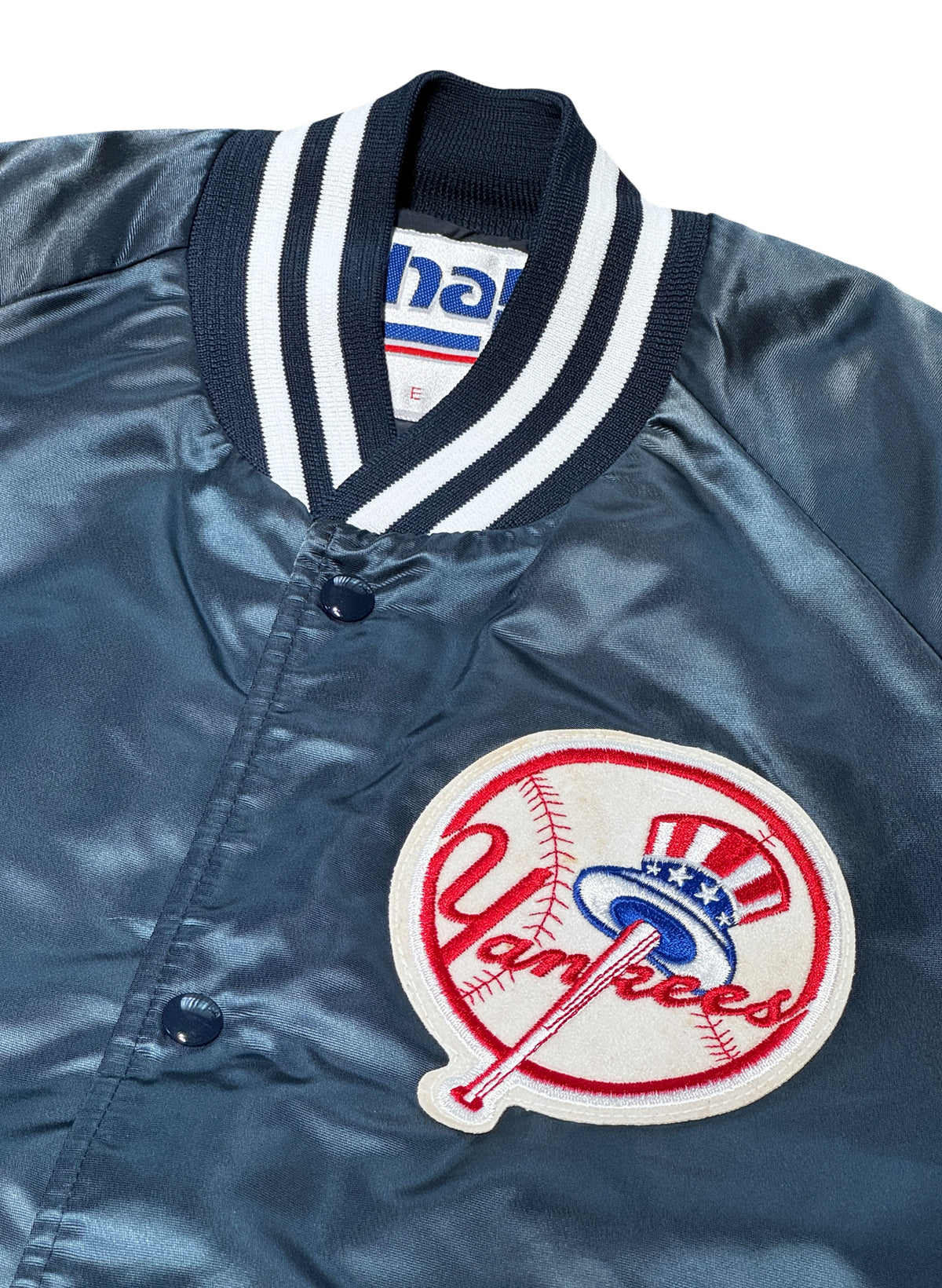 (SUP-864) Chalk Line MLB NEW YORK YANKEES NYLON QUILTING STADIUM JACKET - MADE IN U.S.A.