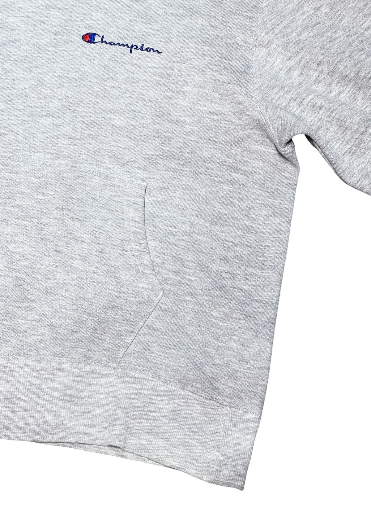(SUP-861) 90s Champion SCRIPT LOGO HOODIE - L - MADE IN U.S.A.