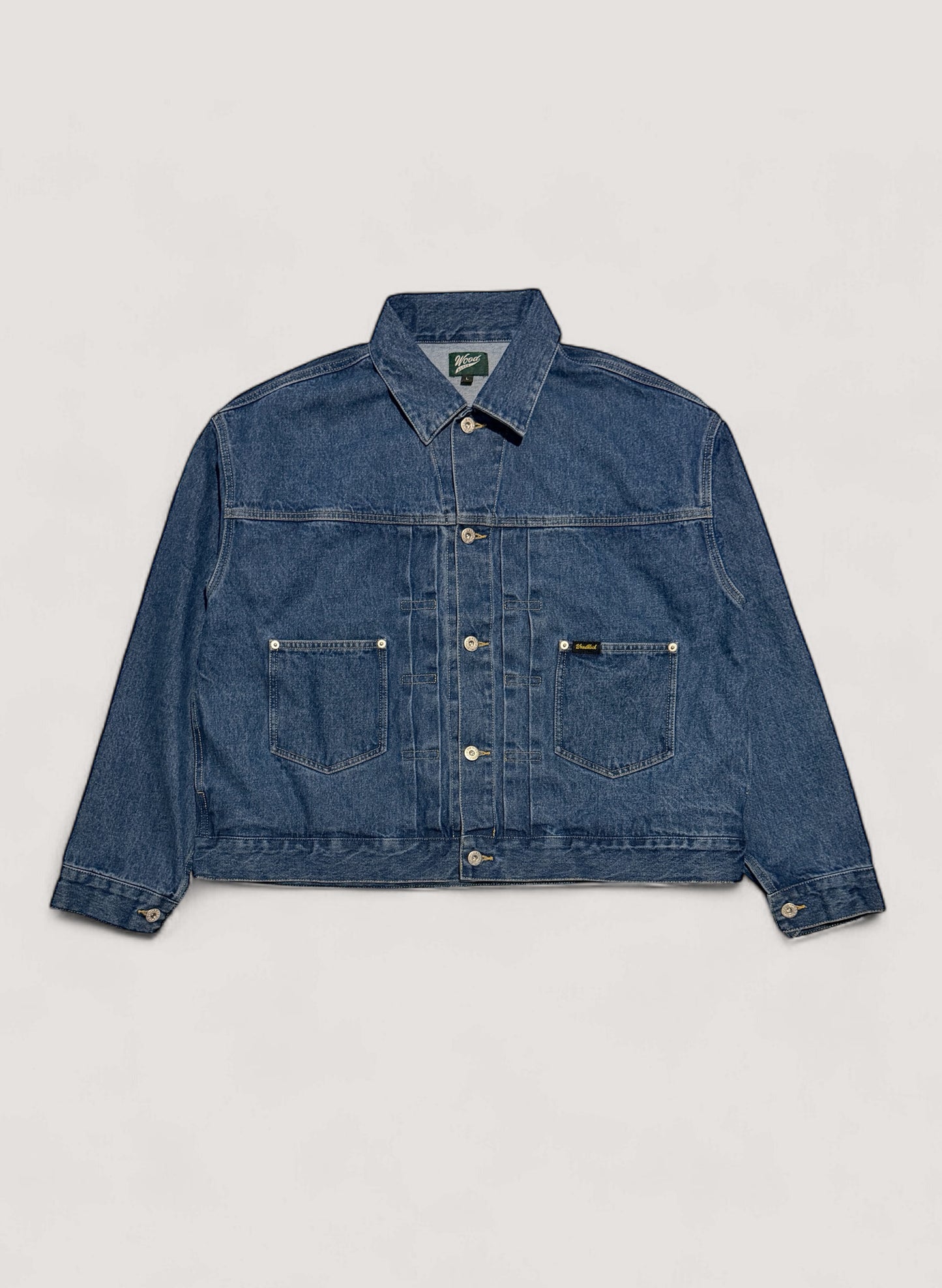 WOODBLOCK 2ND TYPE JACKET LIGHT INDIGO (WB-25AW-006)
