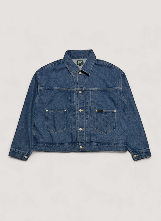 WOODBLOCK 2ND TYPE JACKET LIGHT INDIGO (WB-25AW-006)
