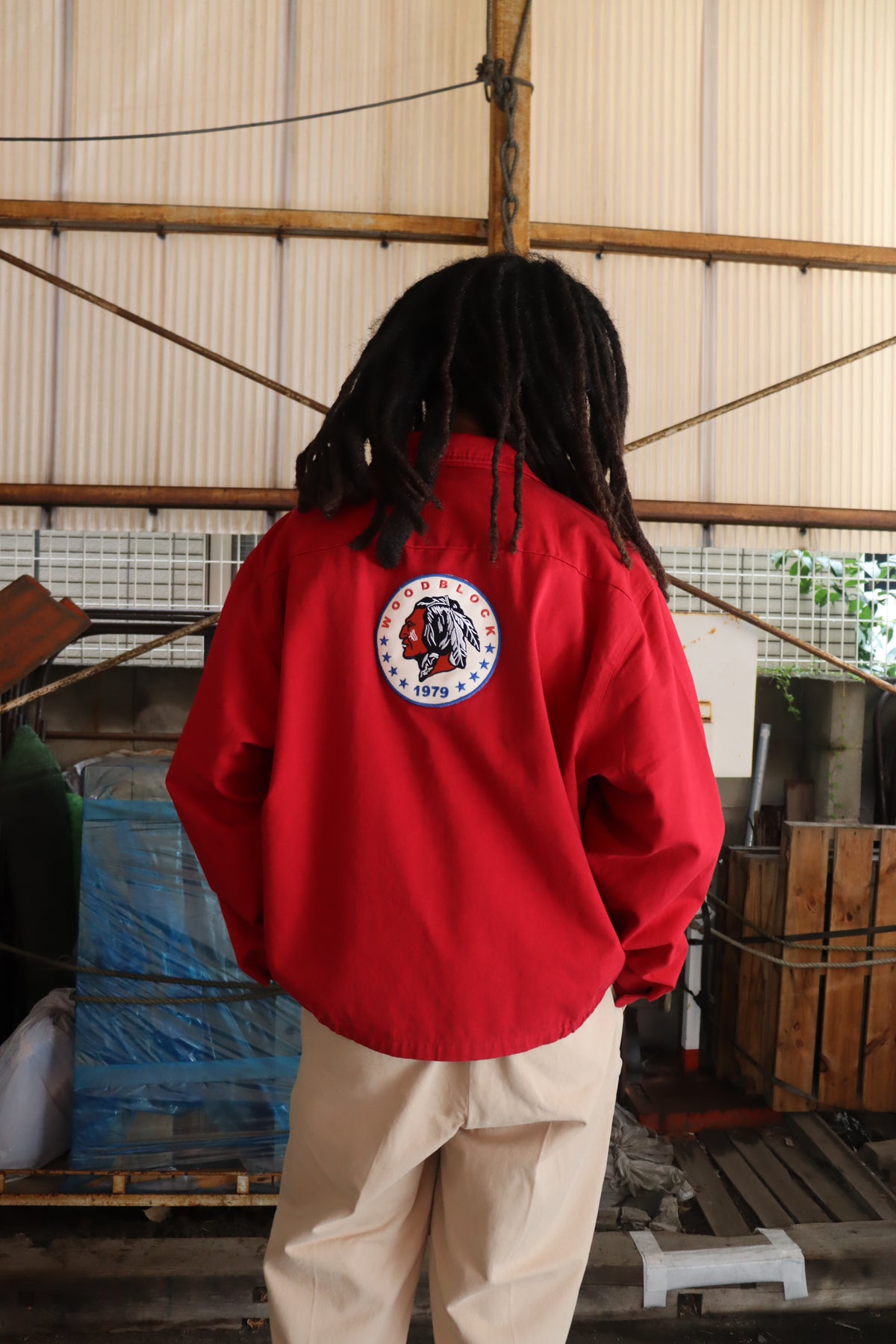 WOODBLOCK BOY SCOUT JACKET RED (WB-26AW-004)