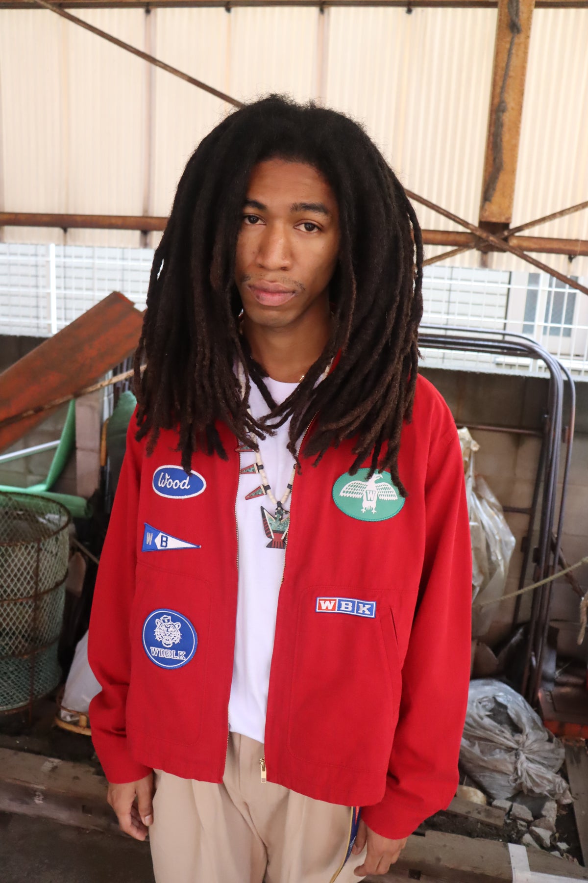 WOODBLOCK BOY SCOUT JACKET RED (WB-26AW-004)