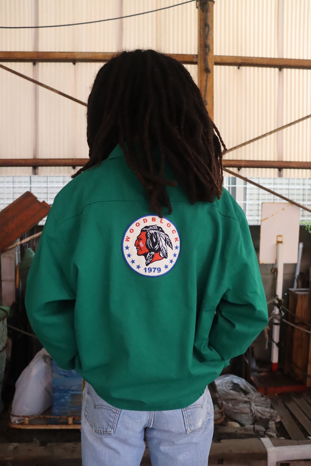 WOODBLOCK BOY SCOUT JACKET GREEN (WB-26AW-004)