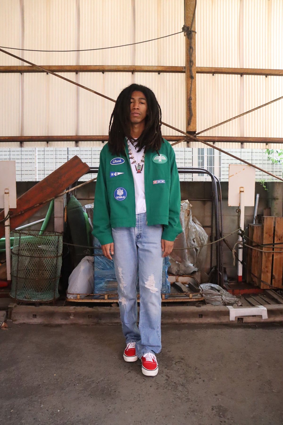 WOODBLOCK BOY SCOUT JACKET GREEN (WB-26AW-004)
