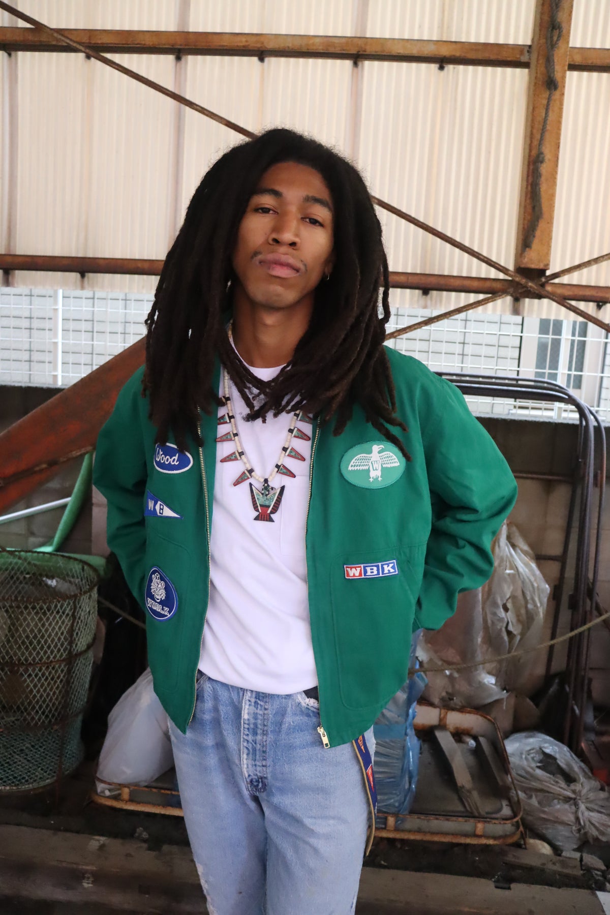 WOODBLOCK BOY SCOUT JACKET GREEN (WB-26AW-004)