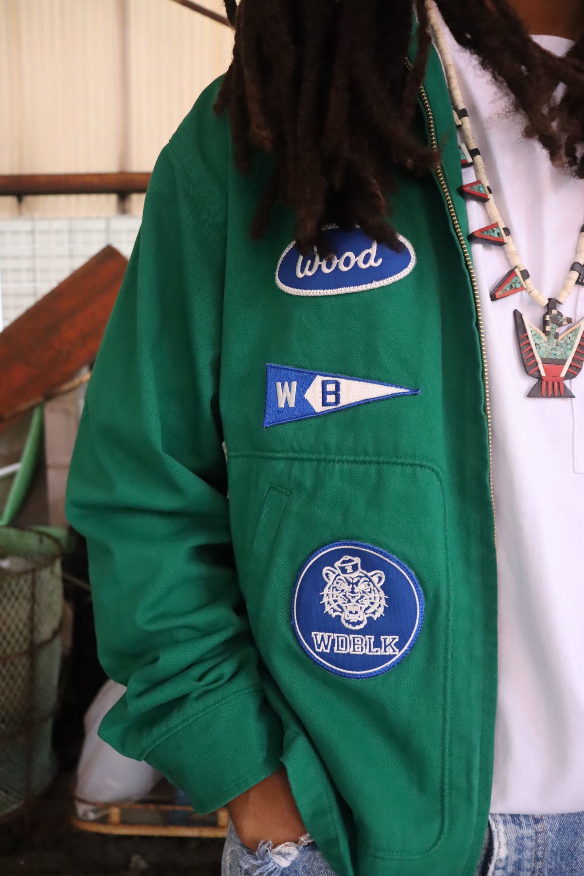WOODBLOCK BOY SCOUT JACKET GREEN (WB-26AW-004)