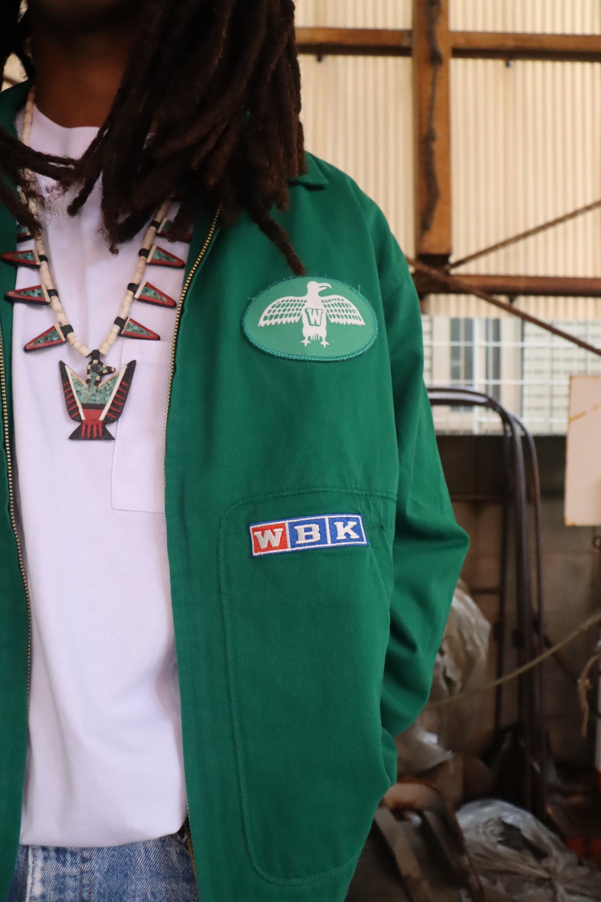 WOODBLOCK BOY SCOUT JACKET GREEN (WB-26AW-004)