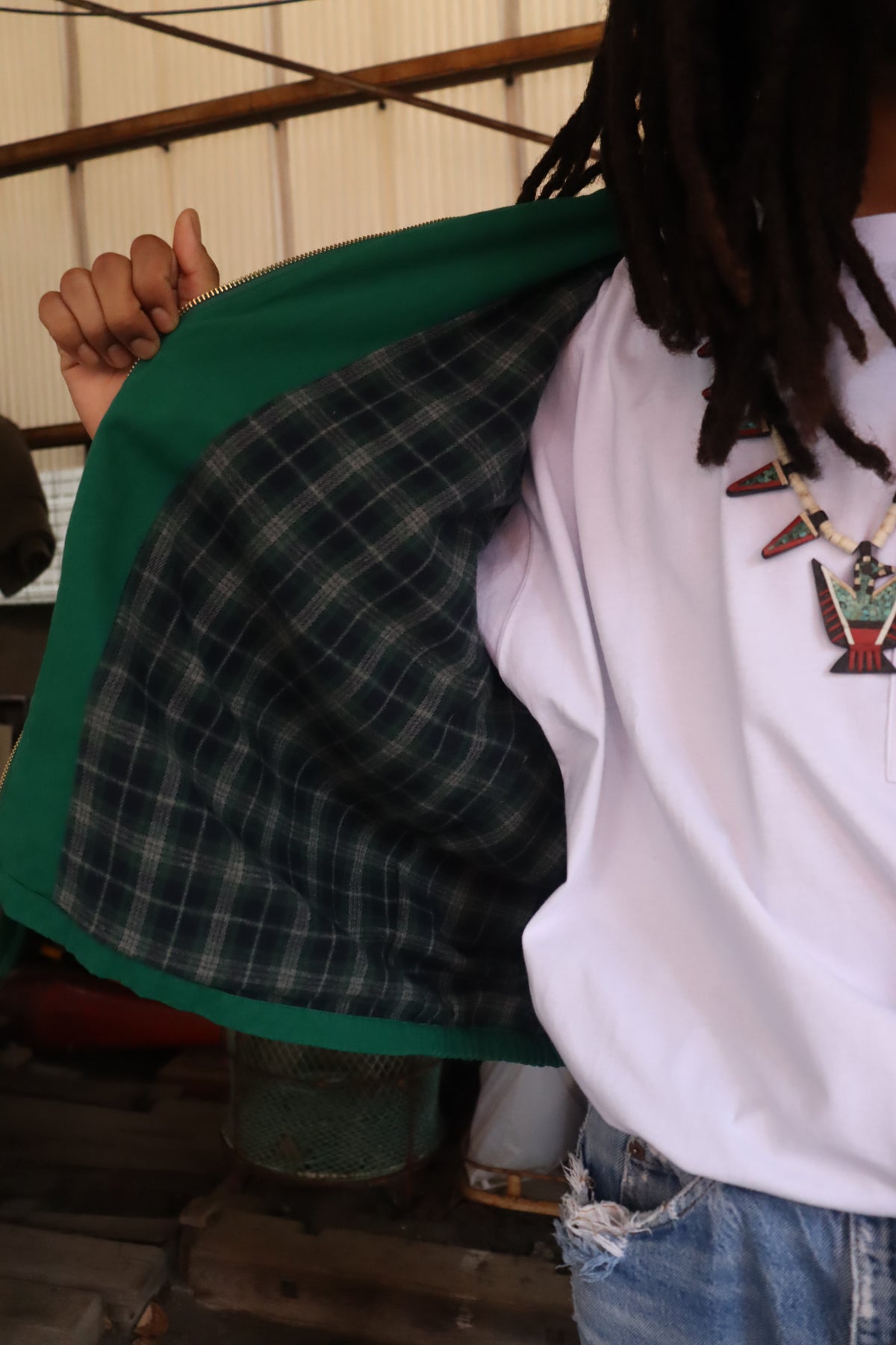 WOODBLOCK BOY SCOUT JACKET GREEN (WB-26AW-004)