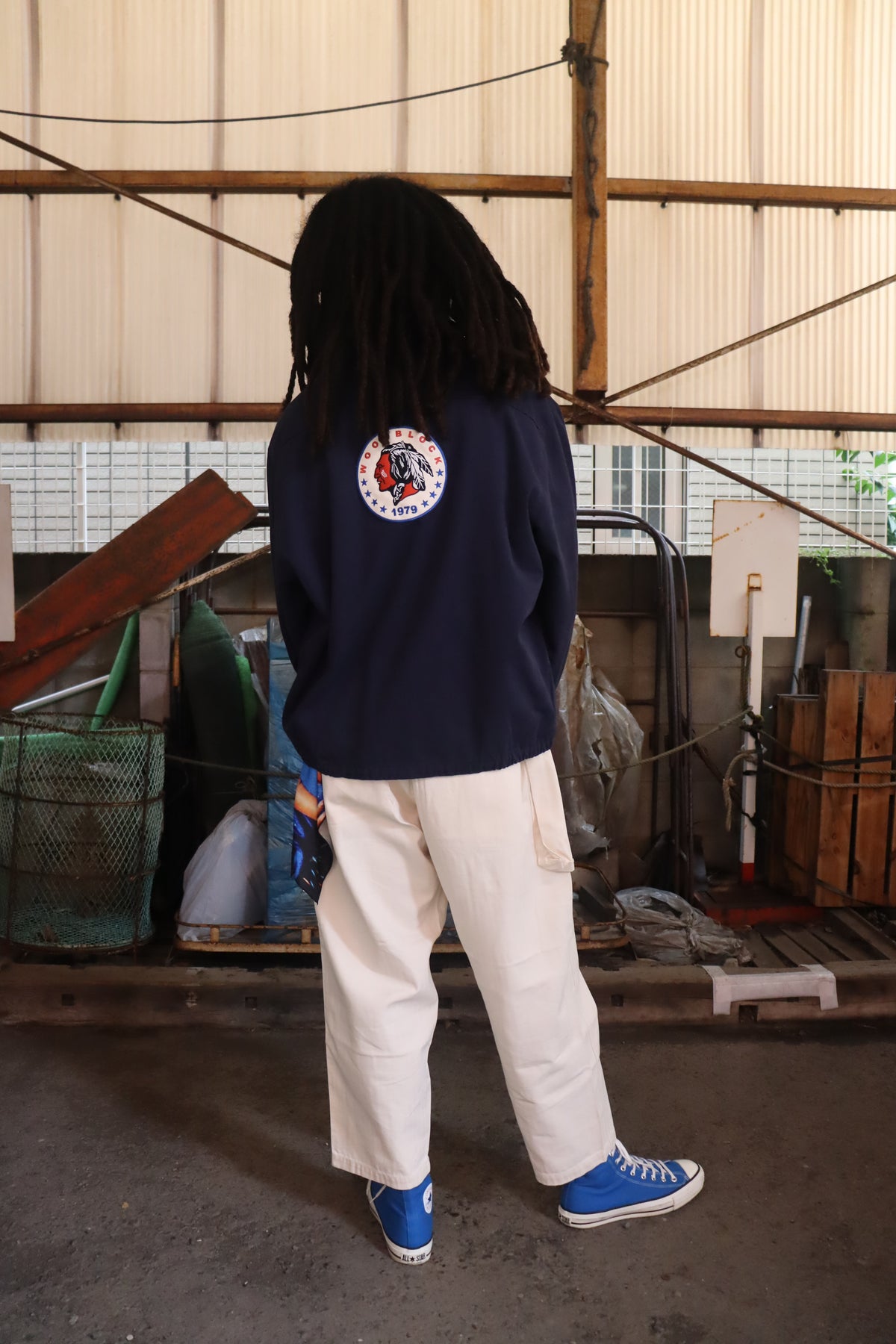 WOODBLOCK BOY SCOUT JACKET NAVY(WB-26AW-004)