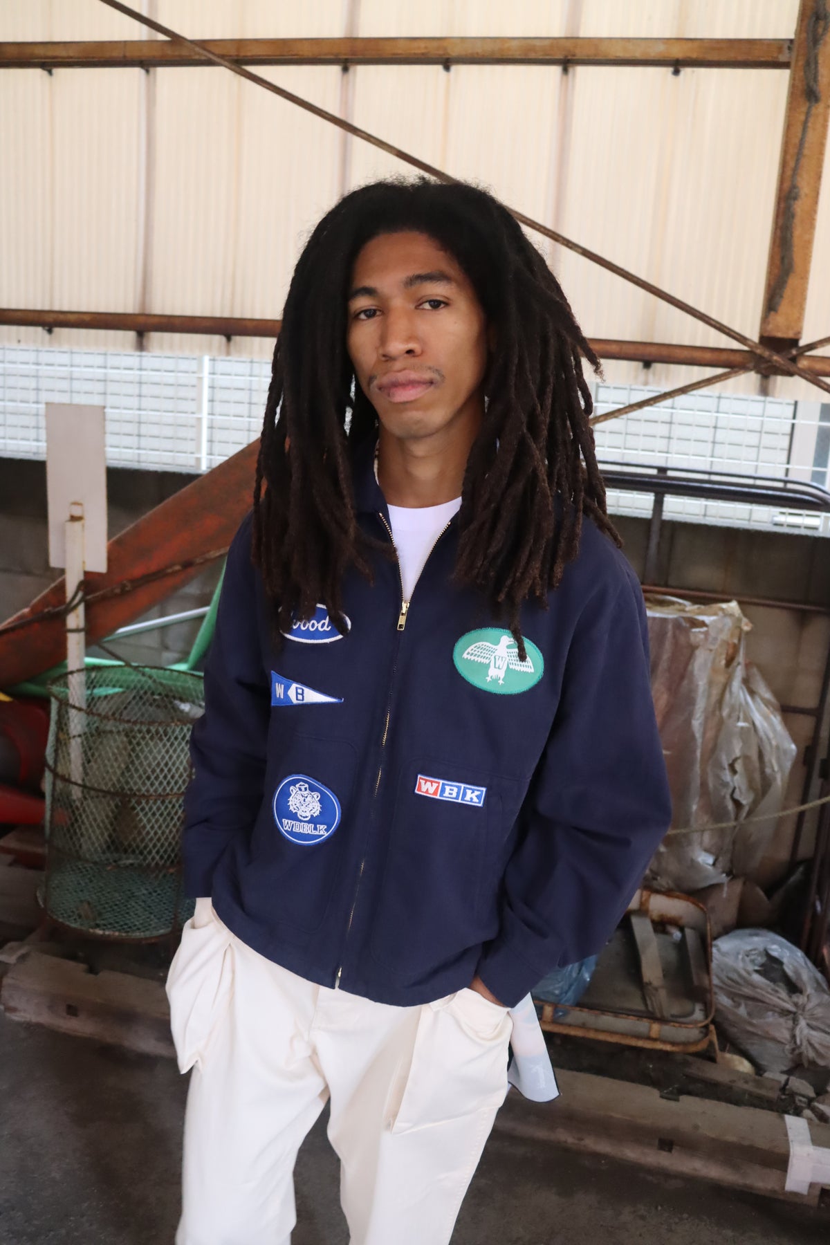 WOODBLOCK BOY SCOUT JACKET NAVY(WB-26AW-004)