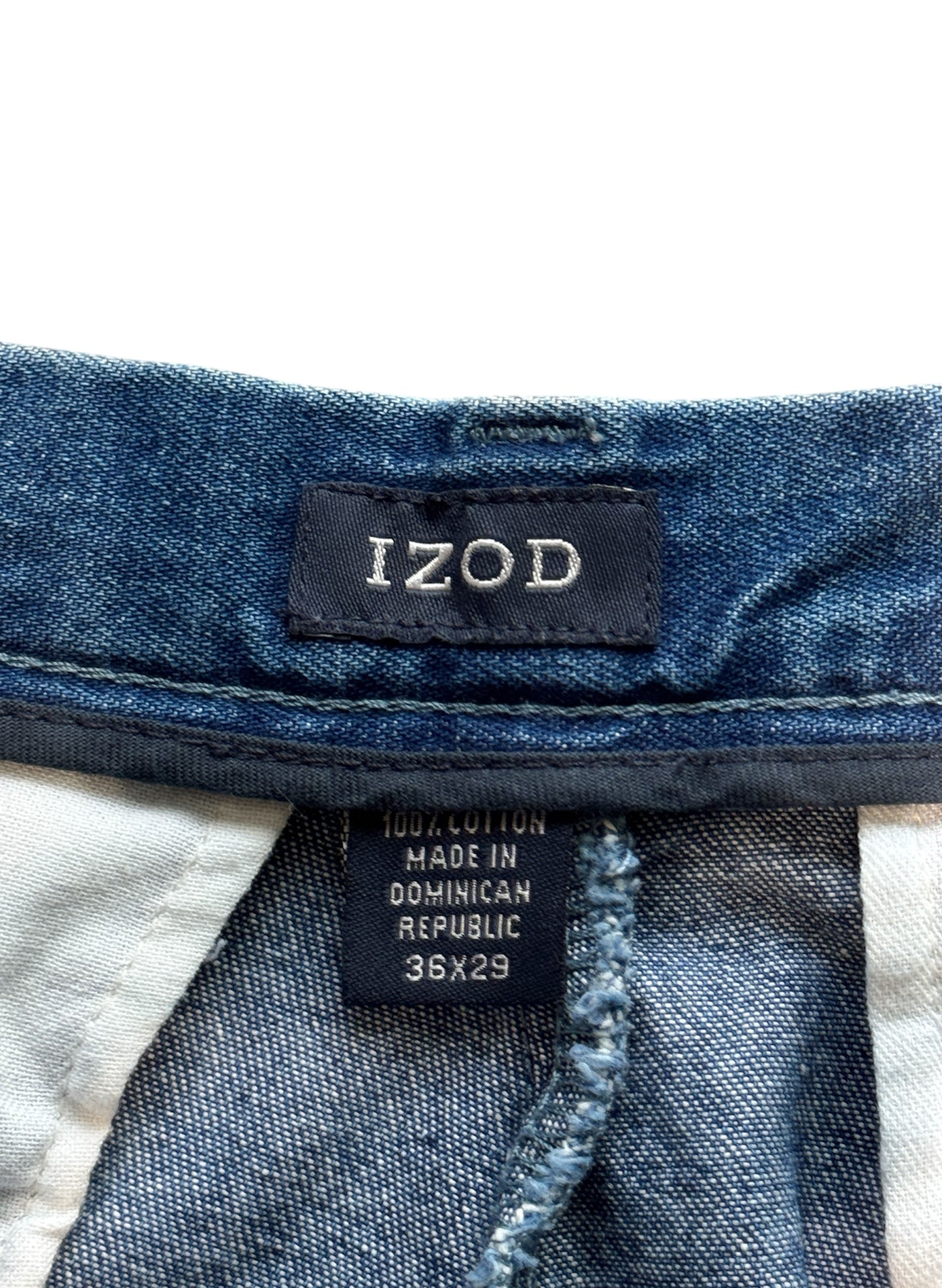 (SUP-484) IZOD 2TUCK DENIM TROUSERS