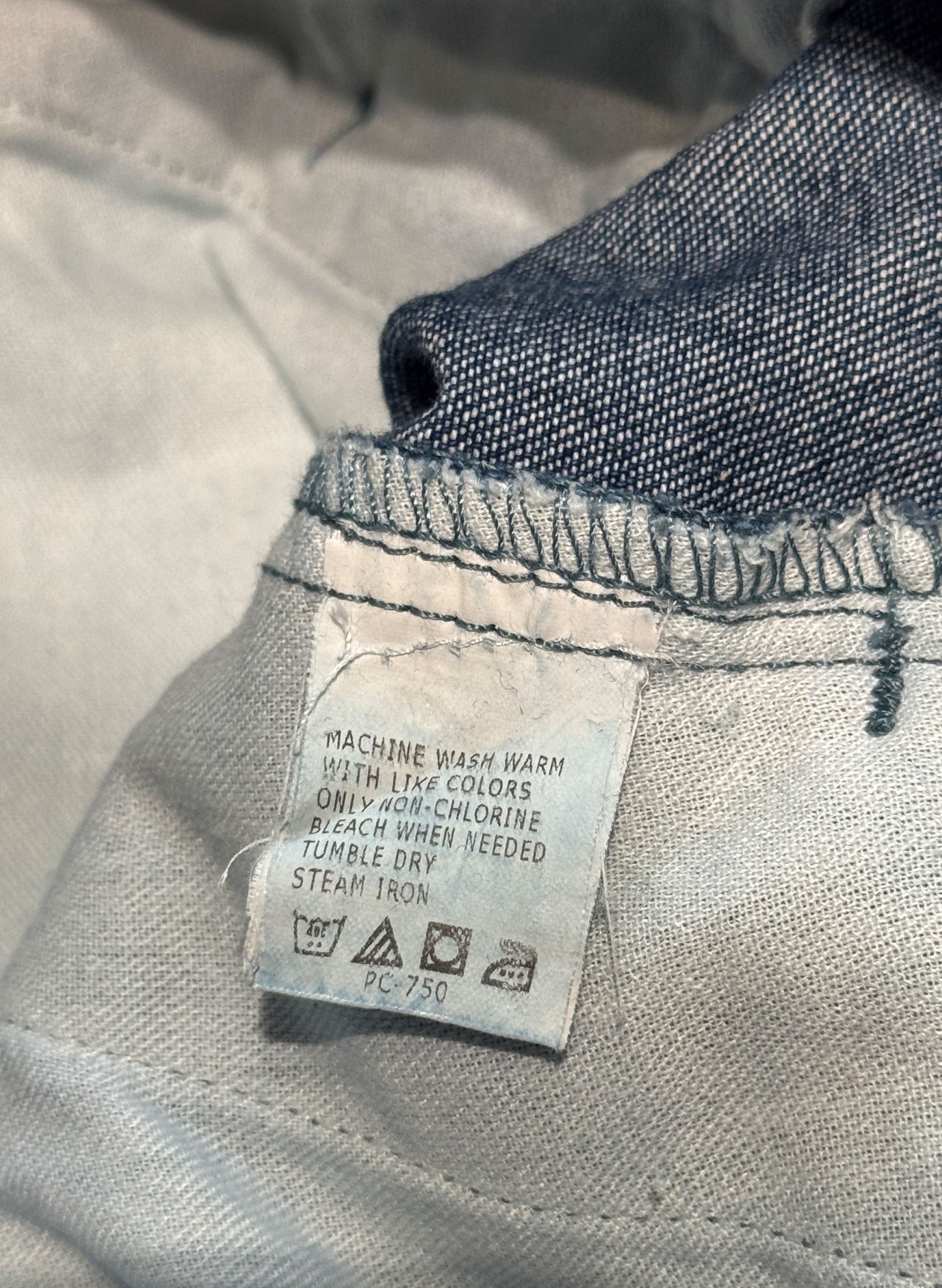 (SUP-484) IZOD 2TUCK DENIM TROUSERS