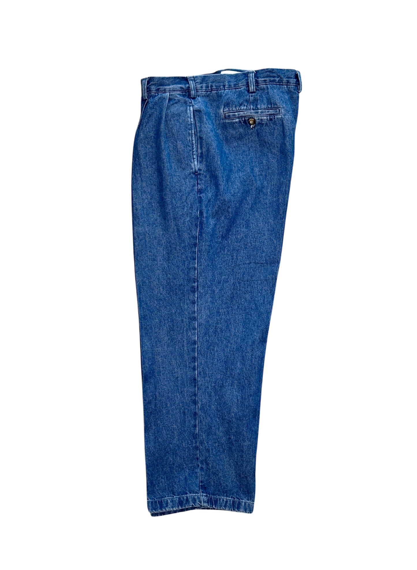 (SUP-484) IZOD 2TUCK DENIM TROUSERS