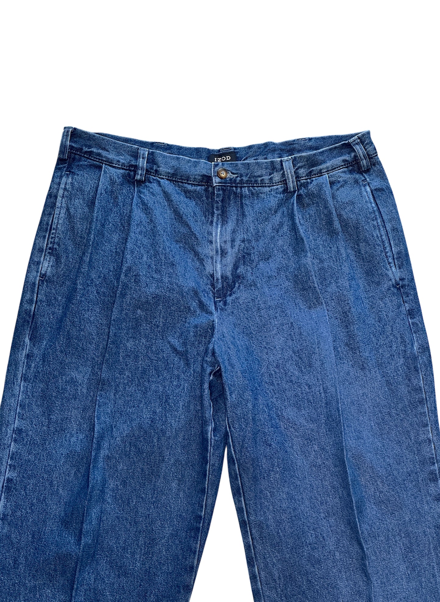 (SUP-484) IZOD 2TUCK DENIM TROUSERS