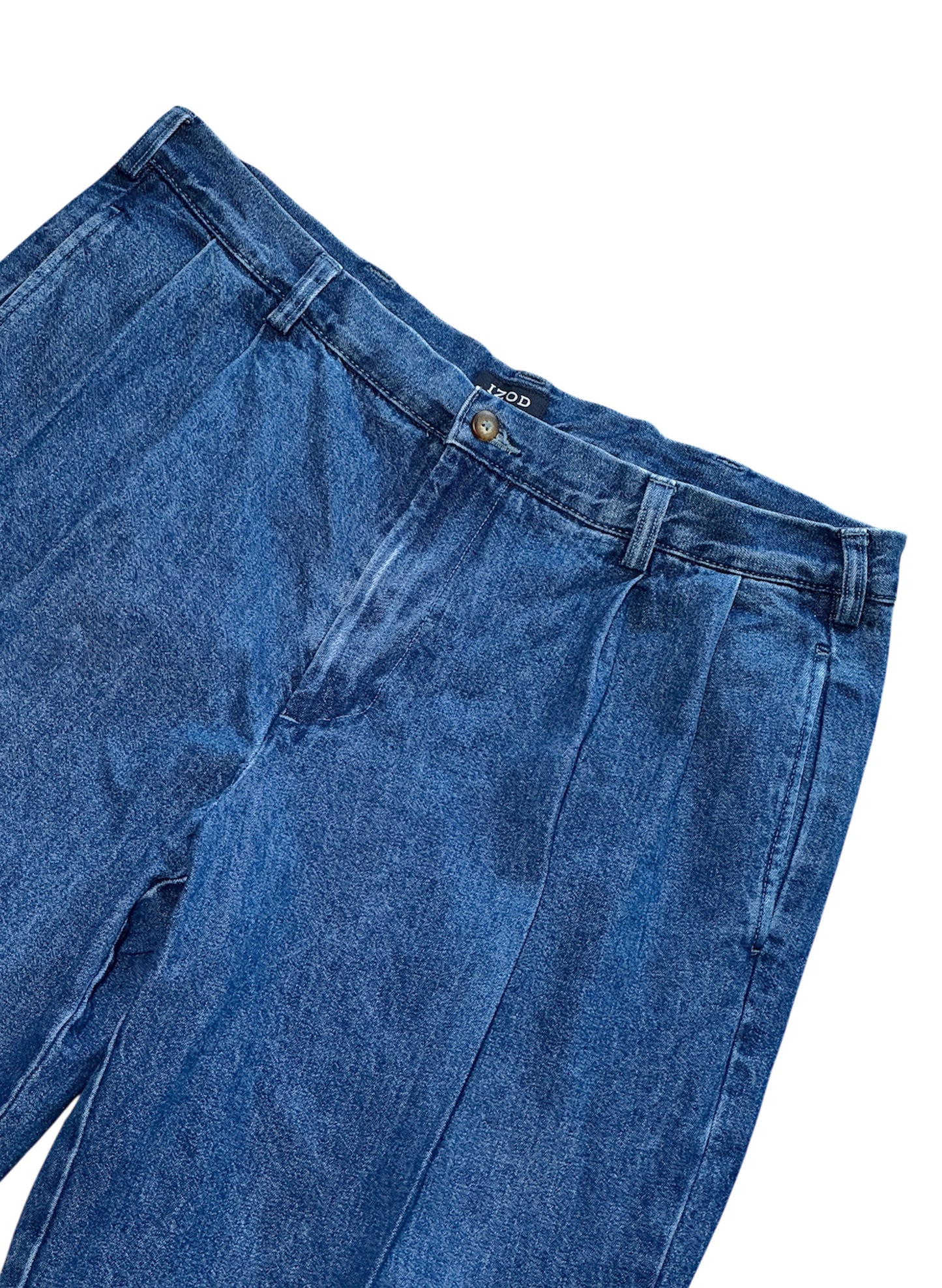 (SUP-484) IZOD 2TUCK DENIM TROUSERS