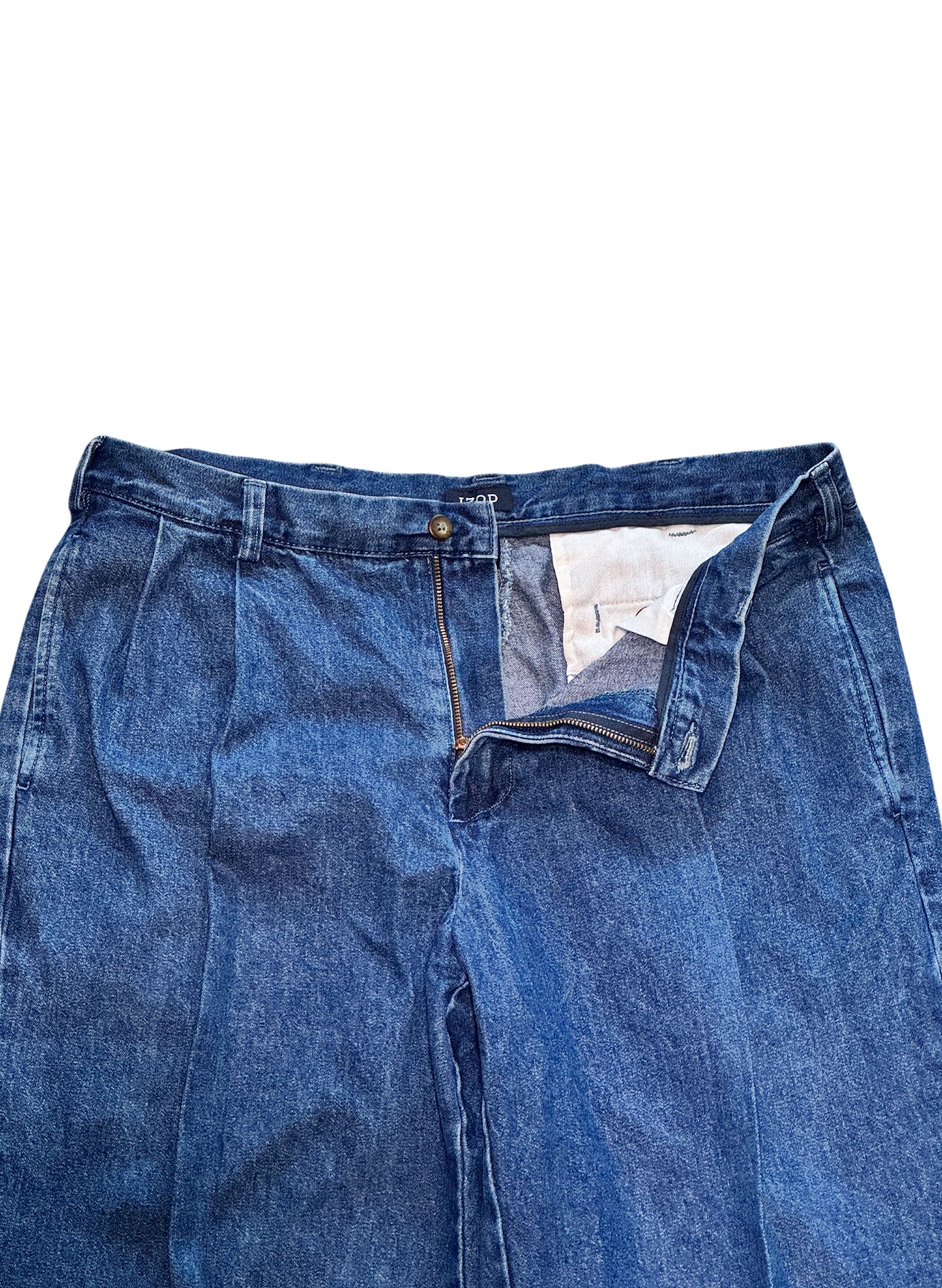 (SUP-484) IZOD 2TUCK DENIM TROUSERS