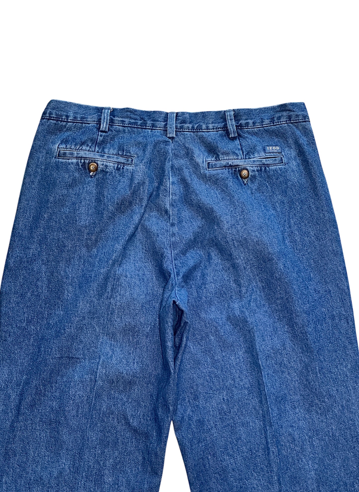 (SUP-484) IZOD 2TUCK DENIM TROUSERS