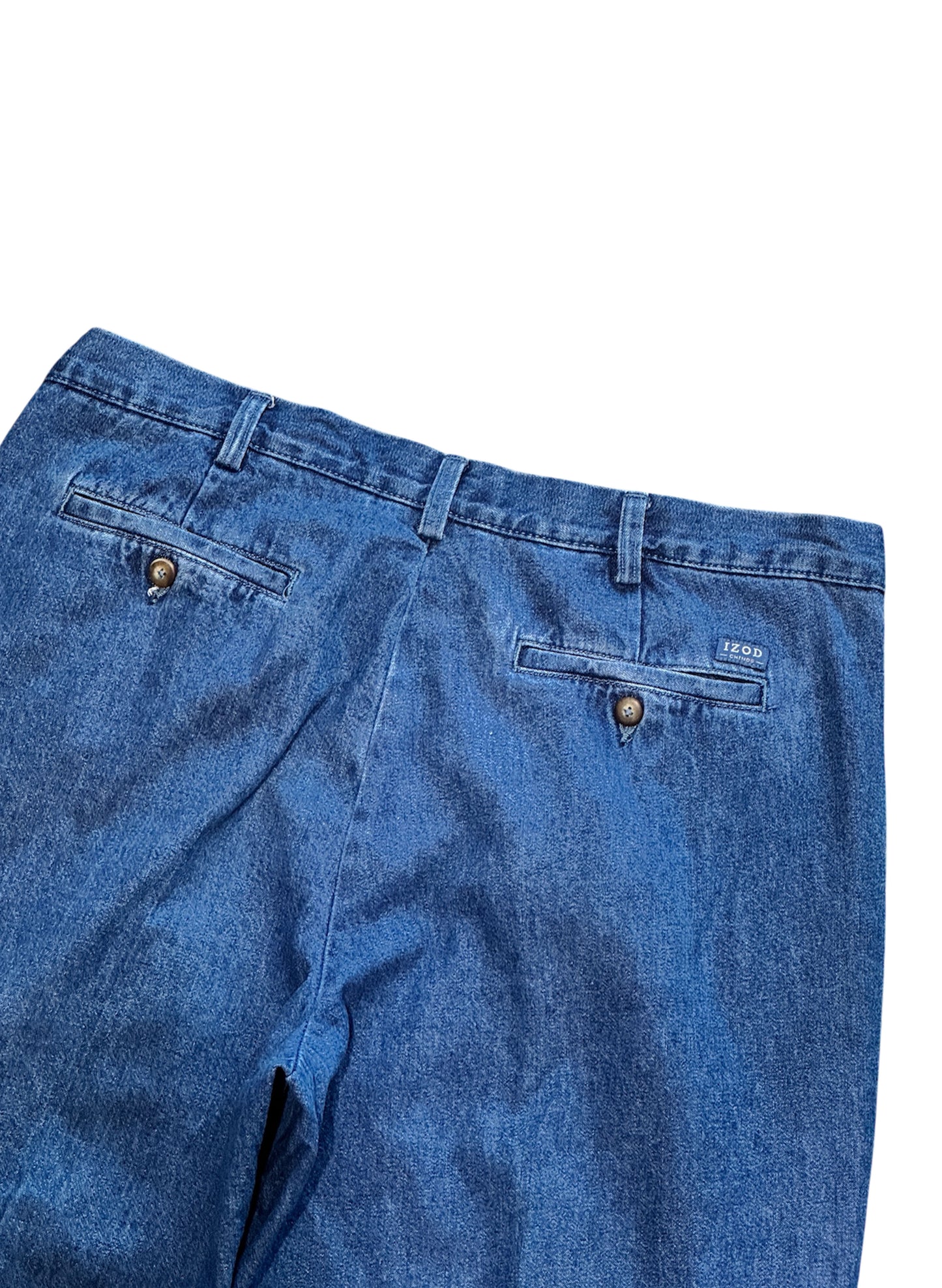 (SUP-484) IZOD 2TUCK DENIM TROUSERS