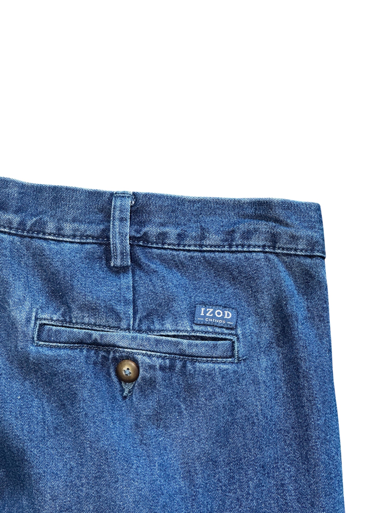 (SUP-484) IZOD 2TUCK DENIM TROUSERS