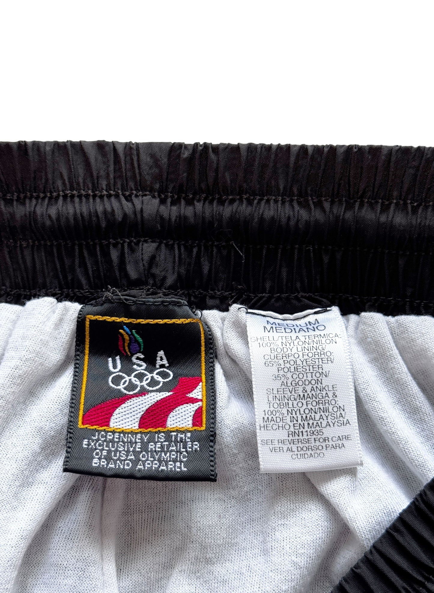 (SUP-742) 90s J.C.Penney USA OLYMPIC COLLECTION NYLON PANTS