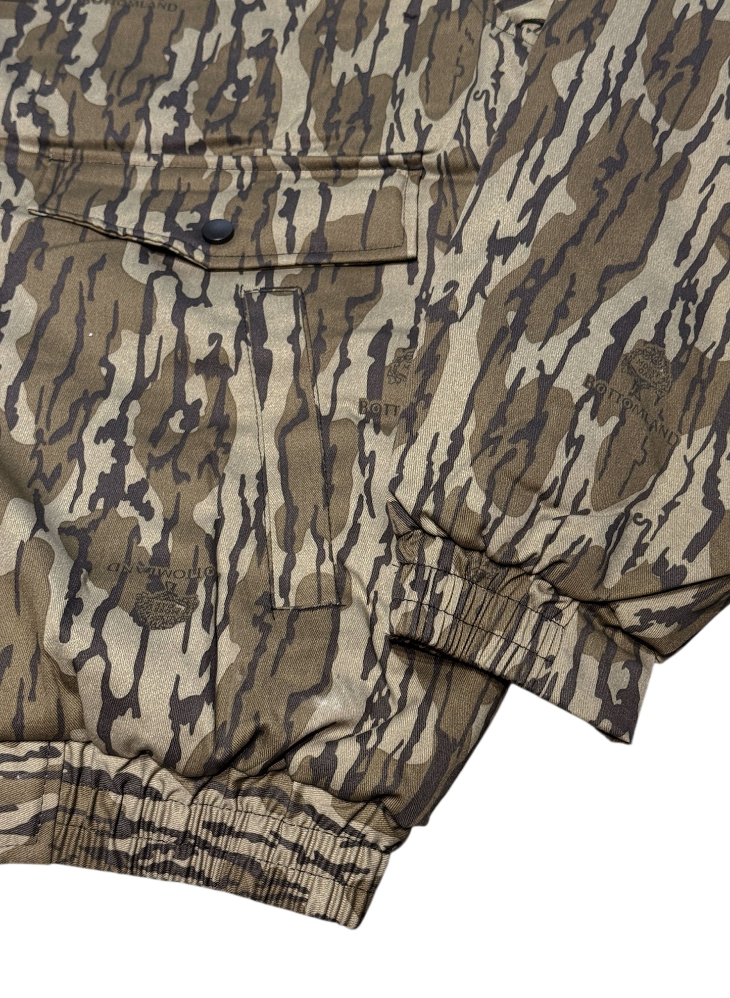 (SUP-454) WFS REAL TREE COTTON INSULATED HOODIE JACKET - MOSSY OAK