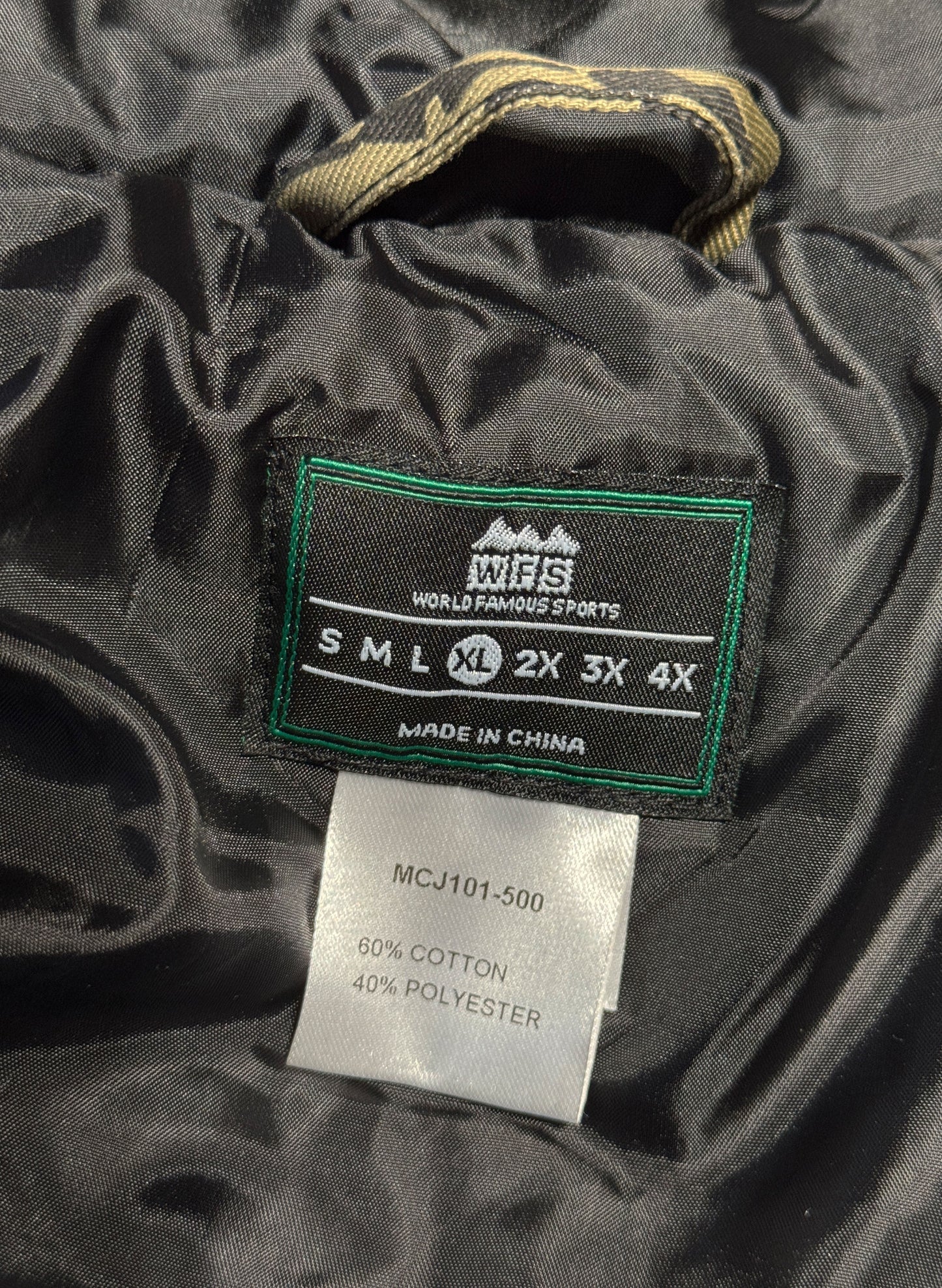 (SUP-454) WFS REAL TREE COTTON INSULATED HOODIE JACKET - MOSSY OAK