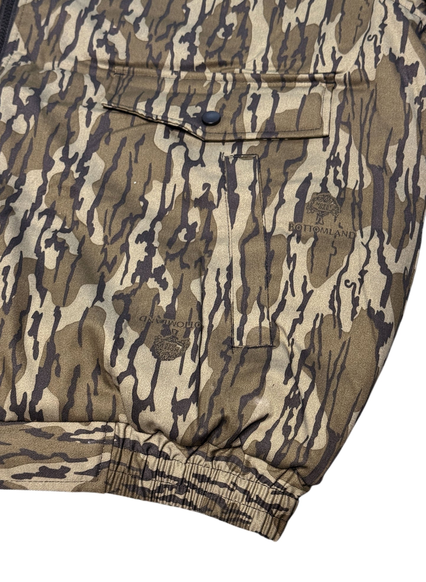 (SUP-454) WFS REAL TREE COTTON INSULATED HOODIE JACKET - MOSSY OAK