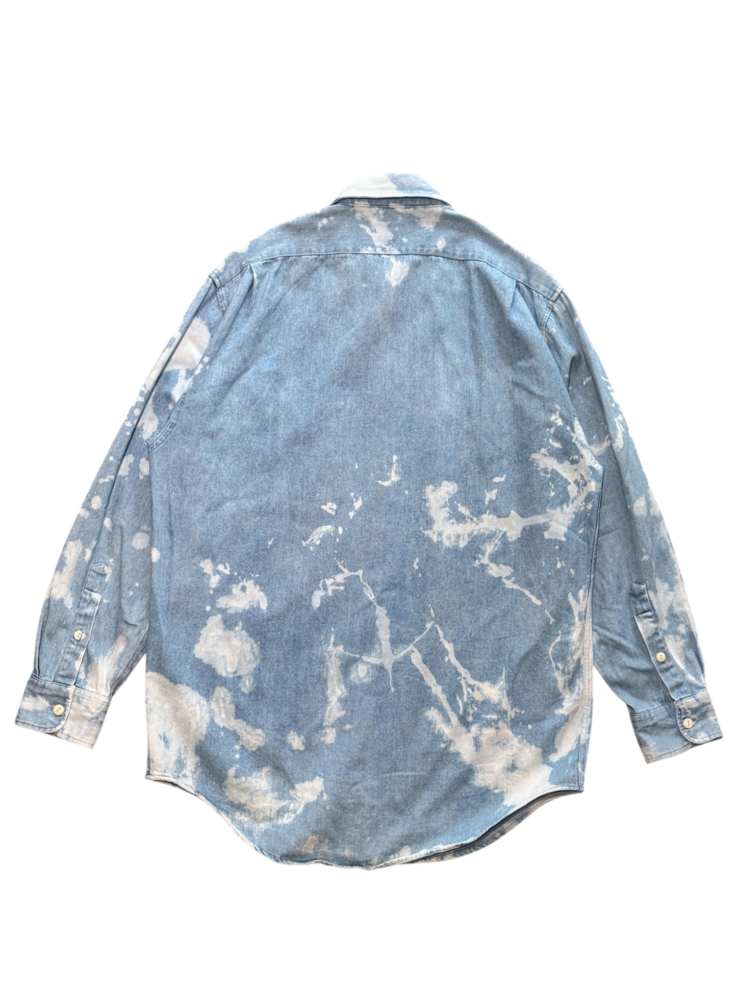 (SUP-431) J.PRESS BLEACHED DENIM SHIRT