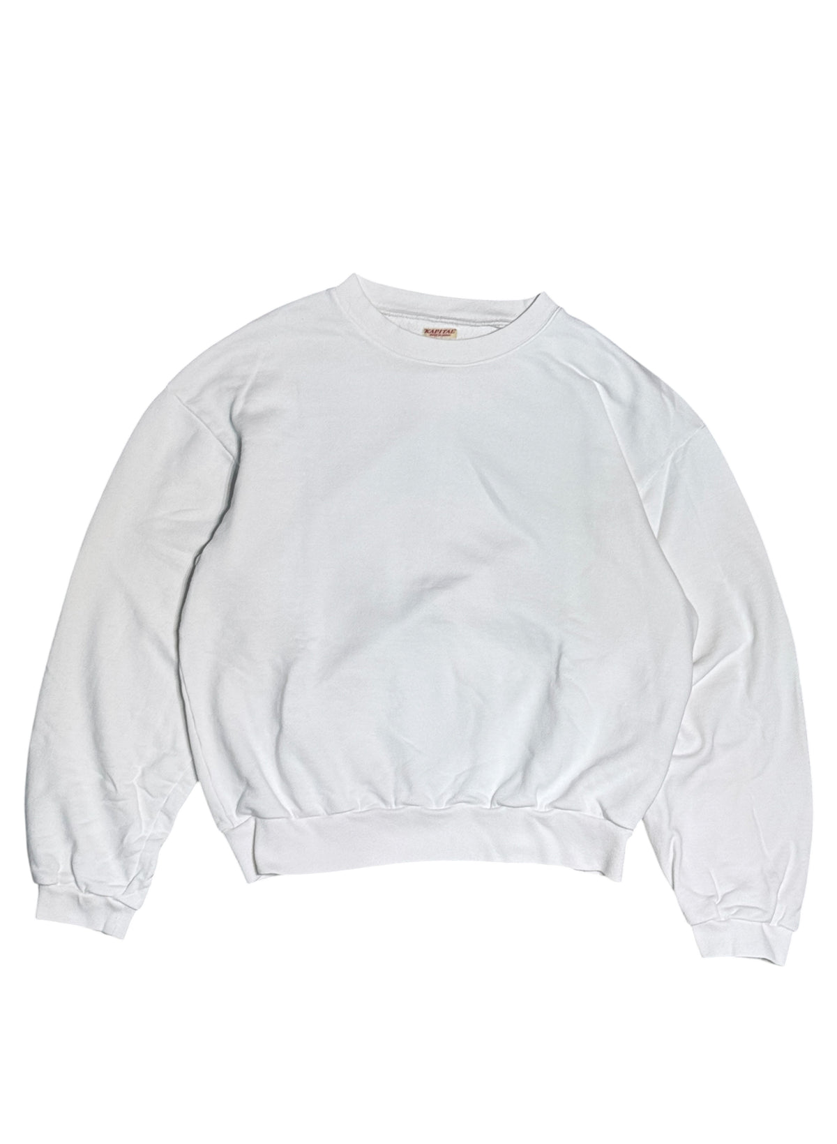 (SUP-881) KAPITAL SMILEY CREW NECK SWEAT - MADE IN JAPAN